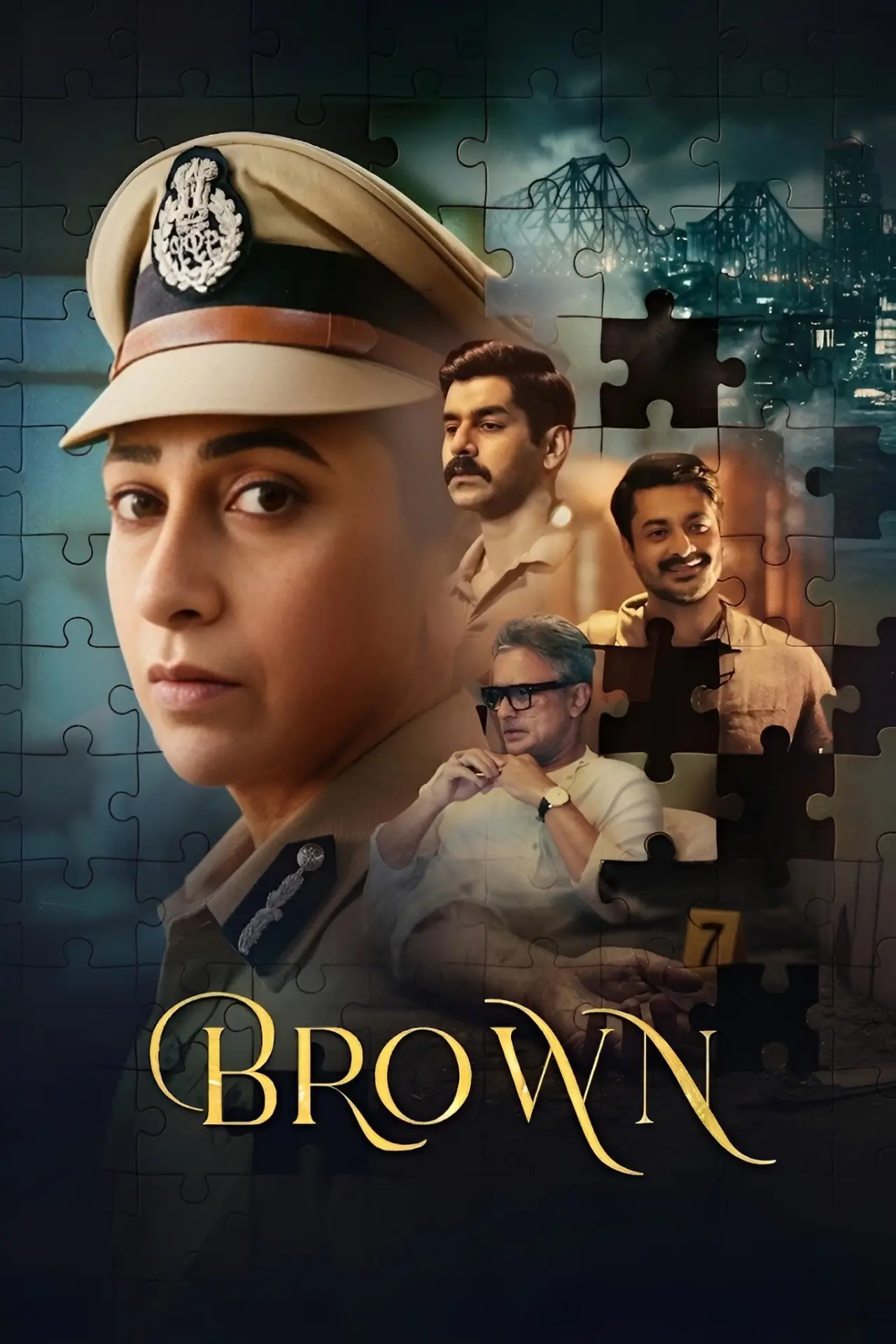 Plakat serialu "ब्राउन"