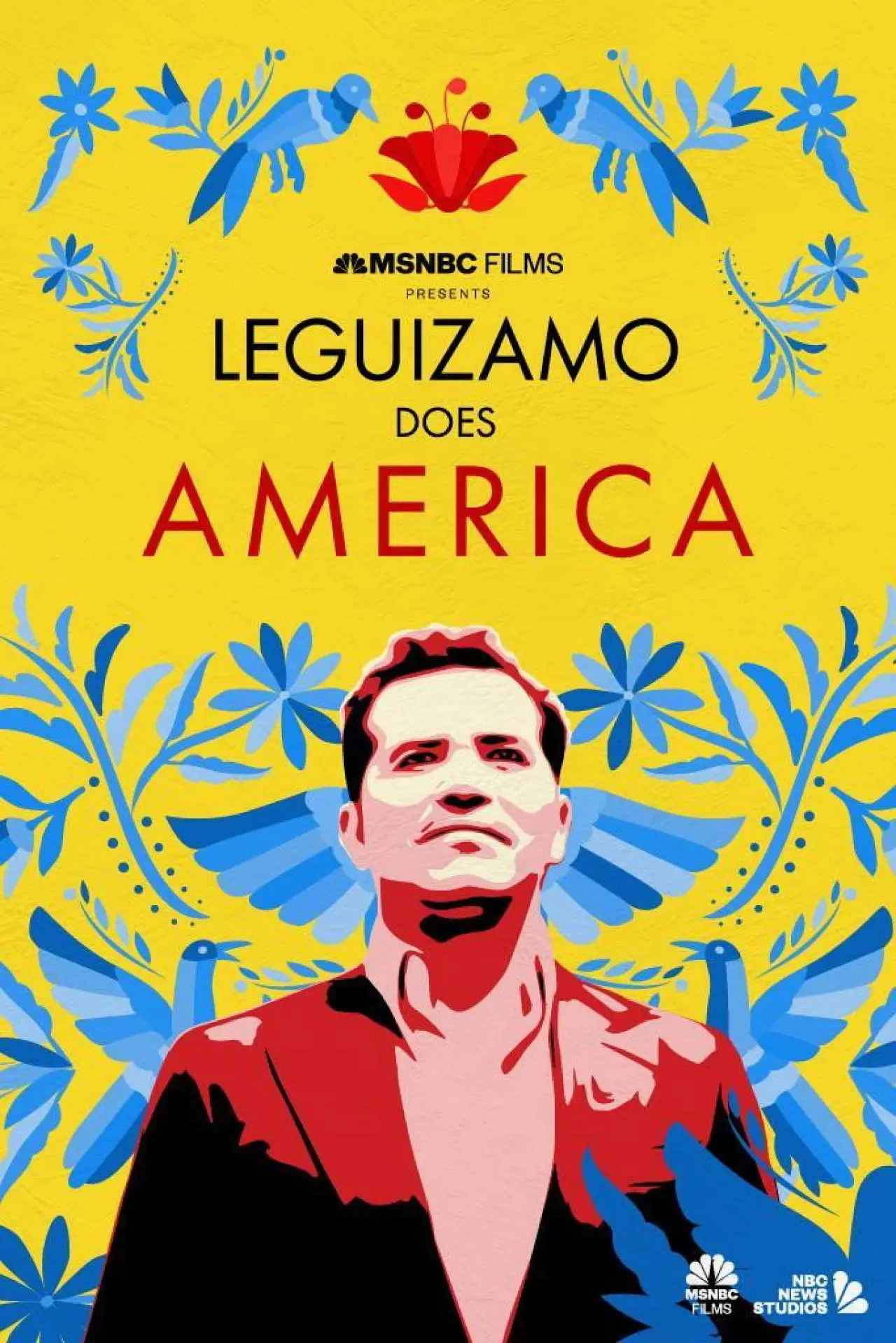 Plakat serialu "Leguizamo zwiedza Amerykę"
