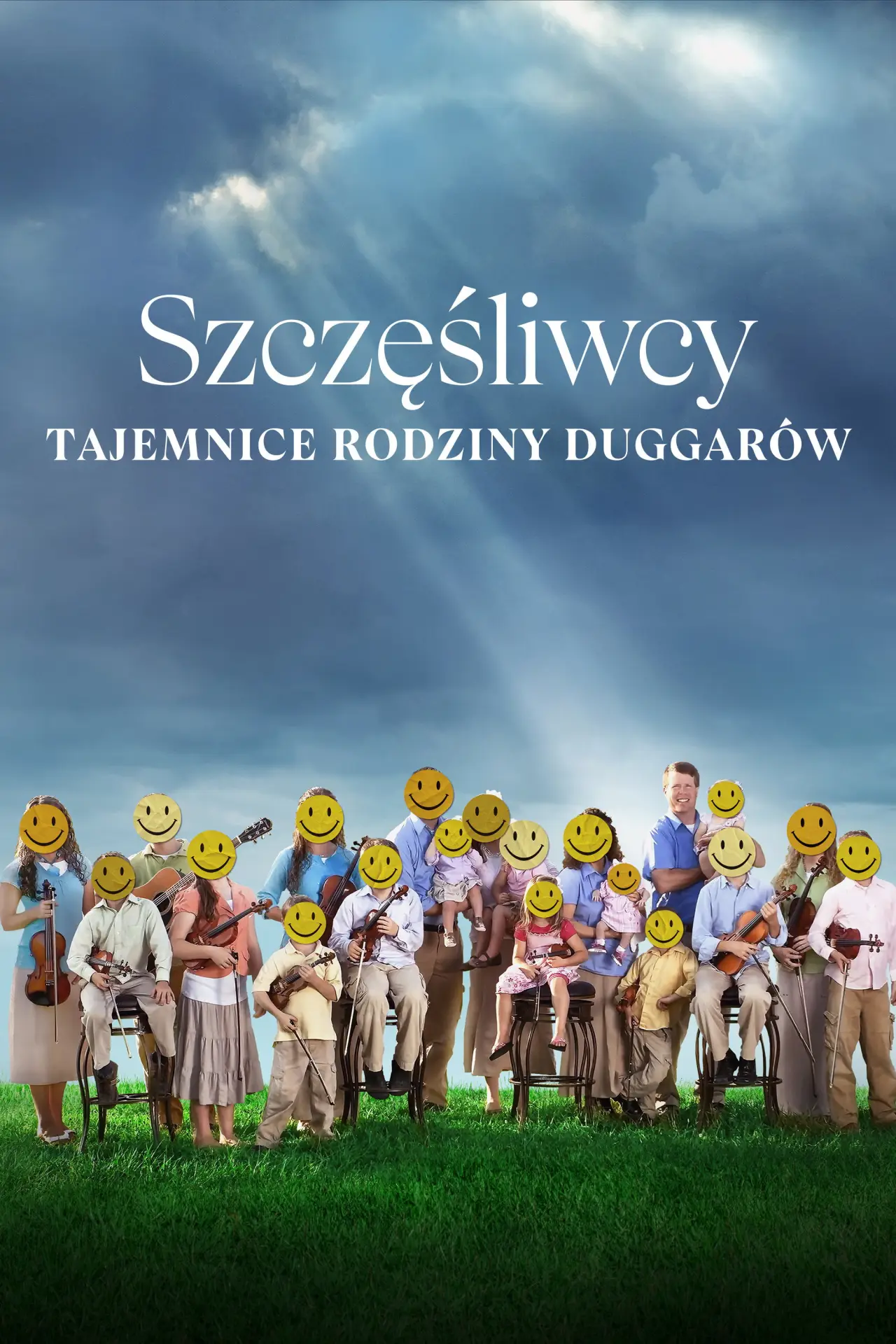 Plakat serialu "Szczęśliwcy"