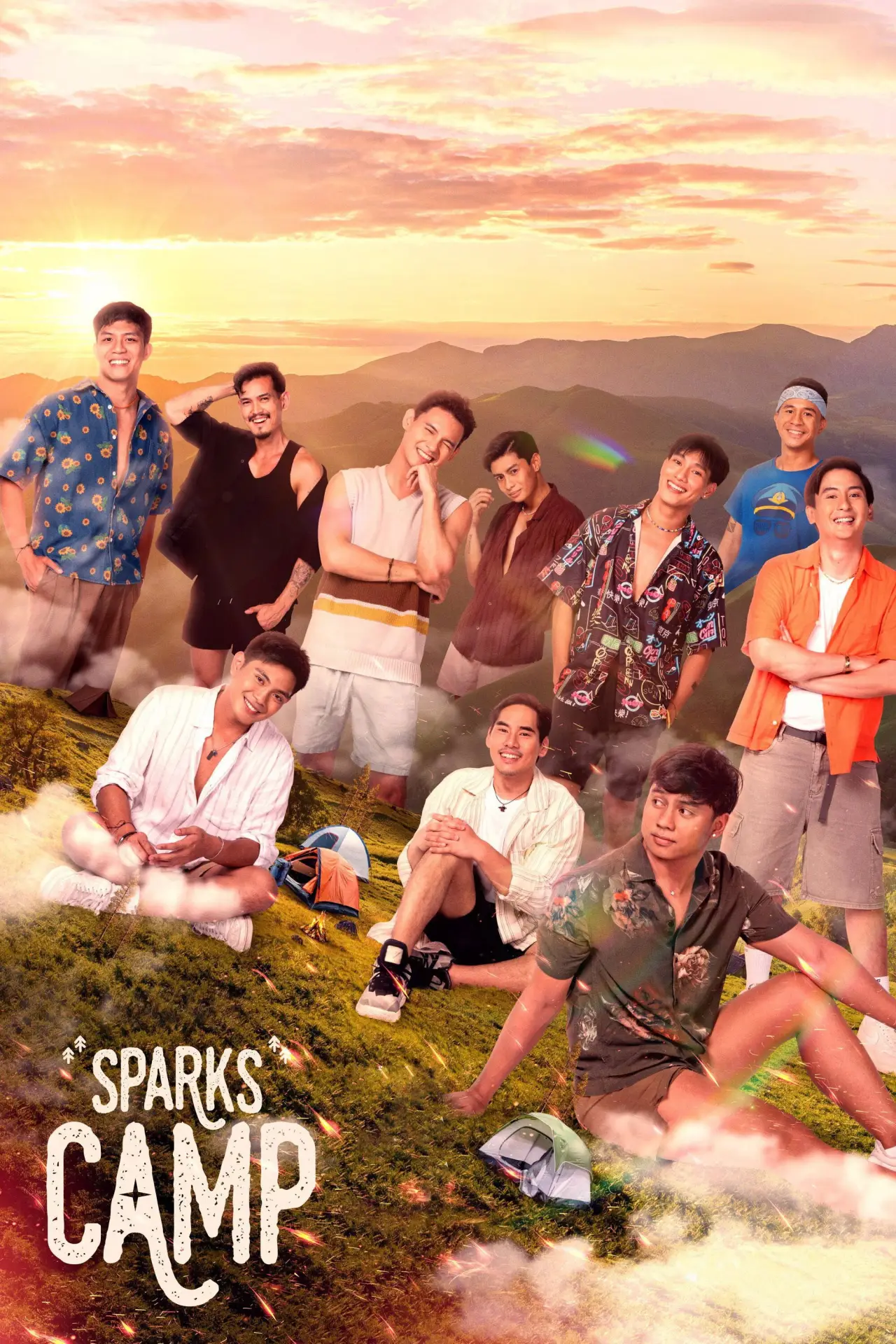 Plakat serialu "Sparks Camp"