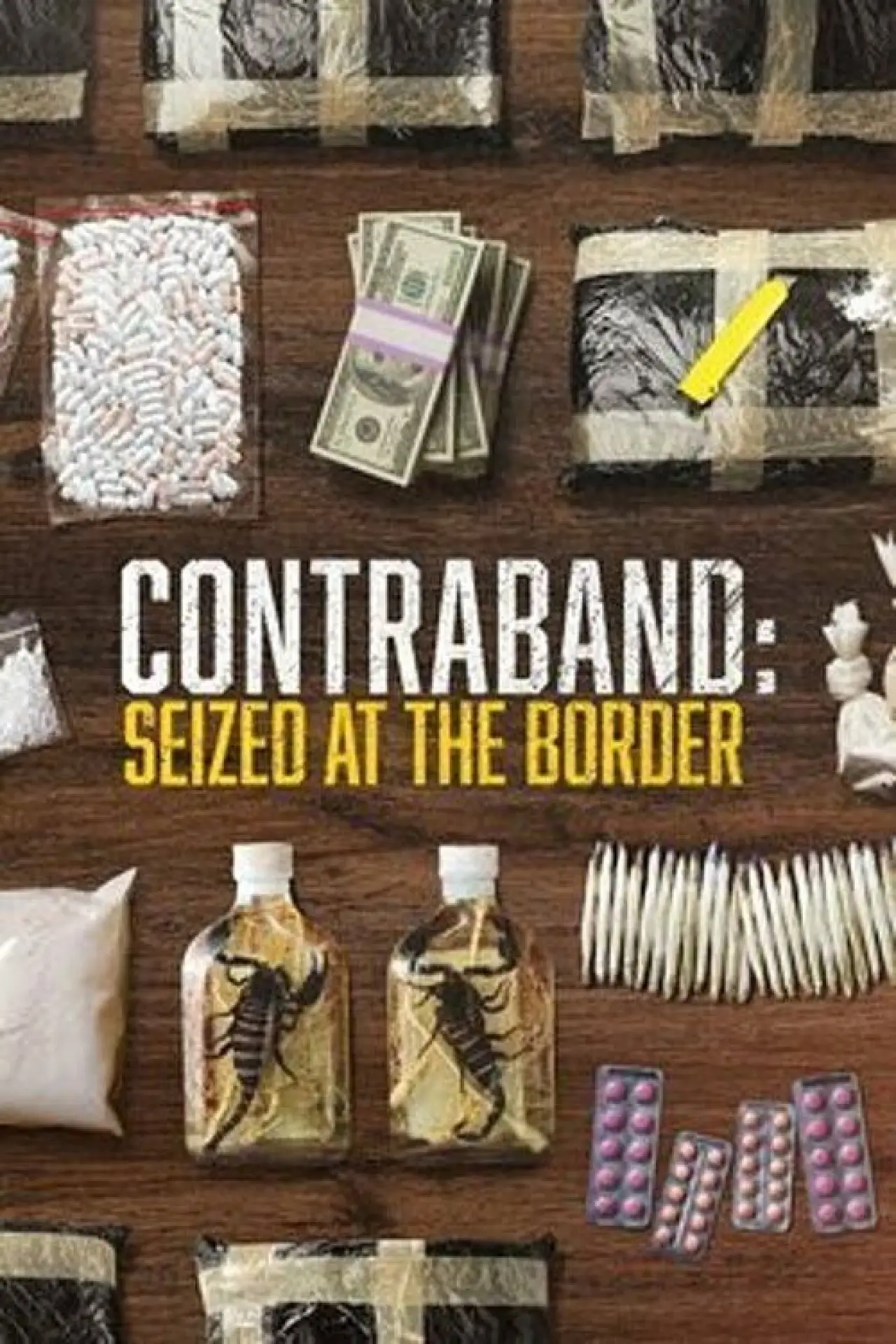 Plakat serialu "Contraband: Seized at the Border"