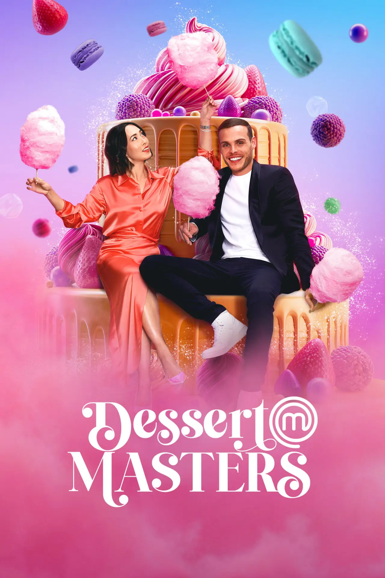 Plakat serialu "Mistrzowie deserów"