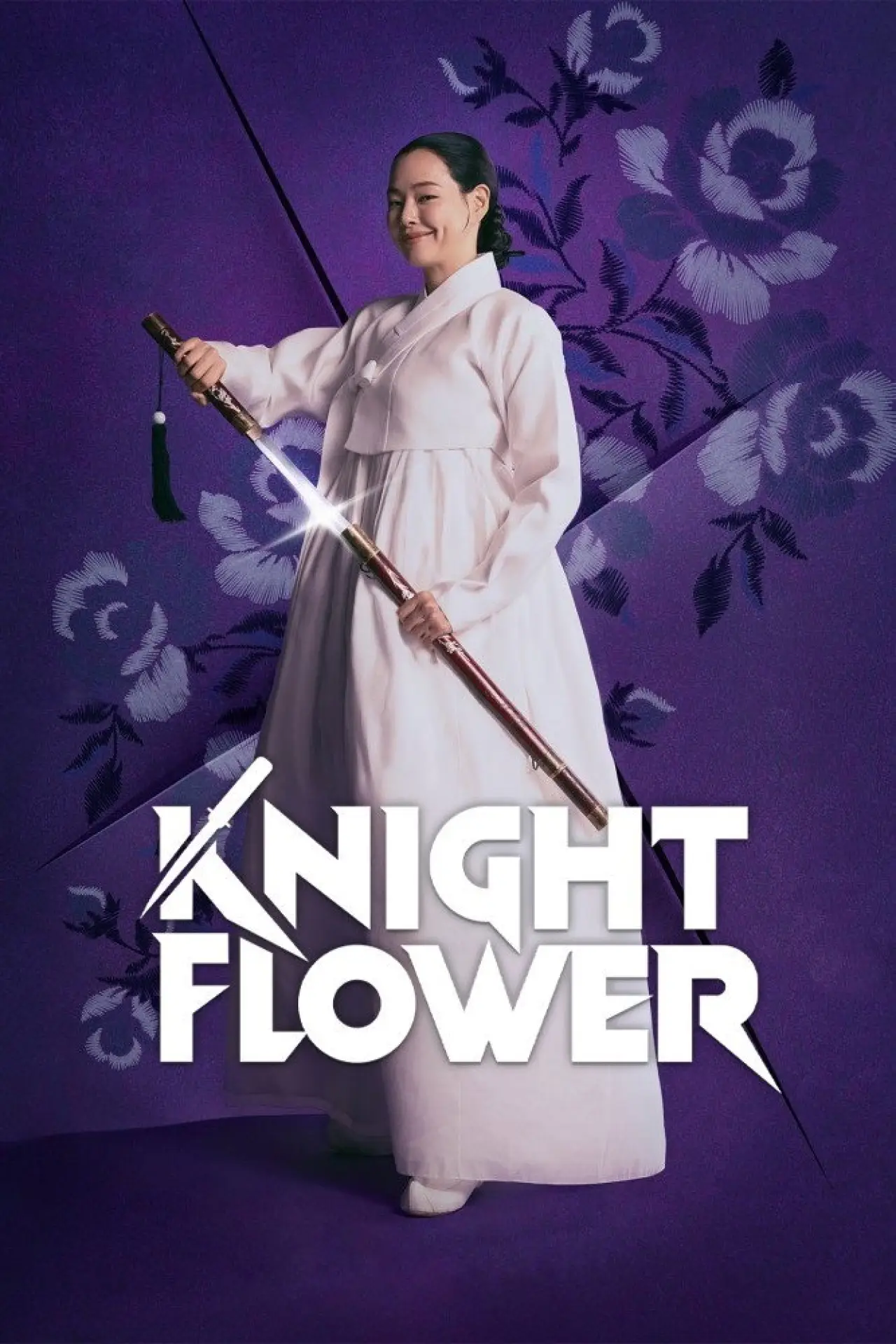 Plakat serialu "Knight Flower"
