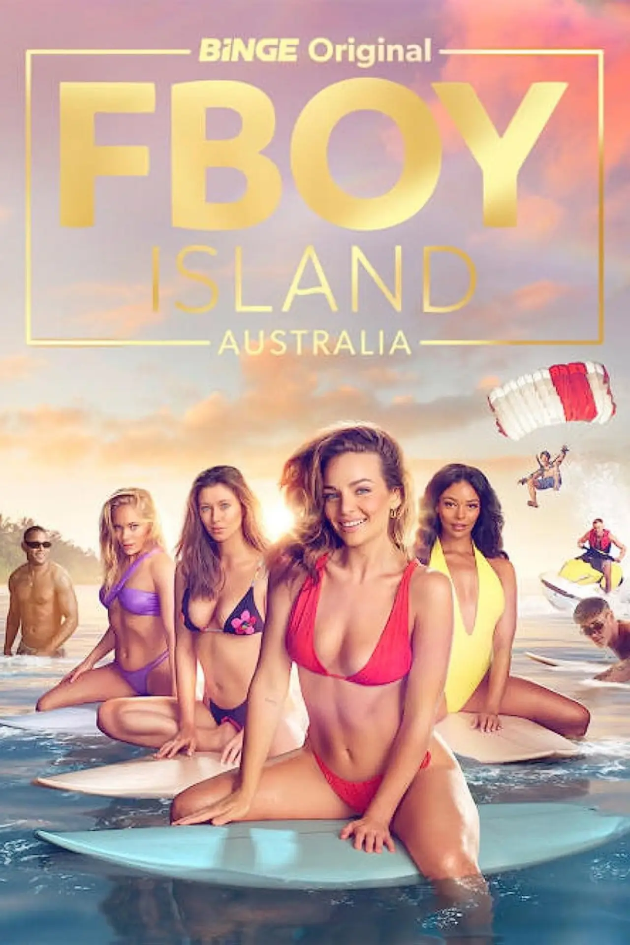 Plakat serialu "FBOY Island Australia"