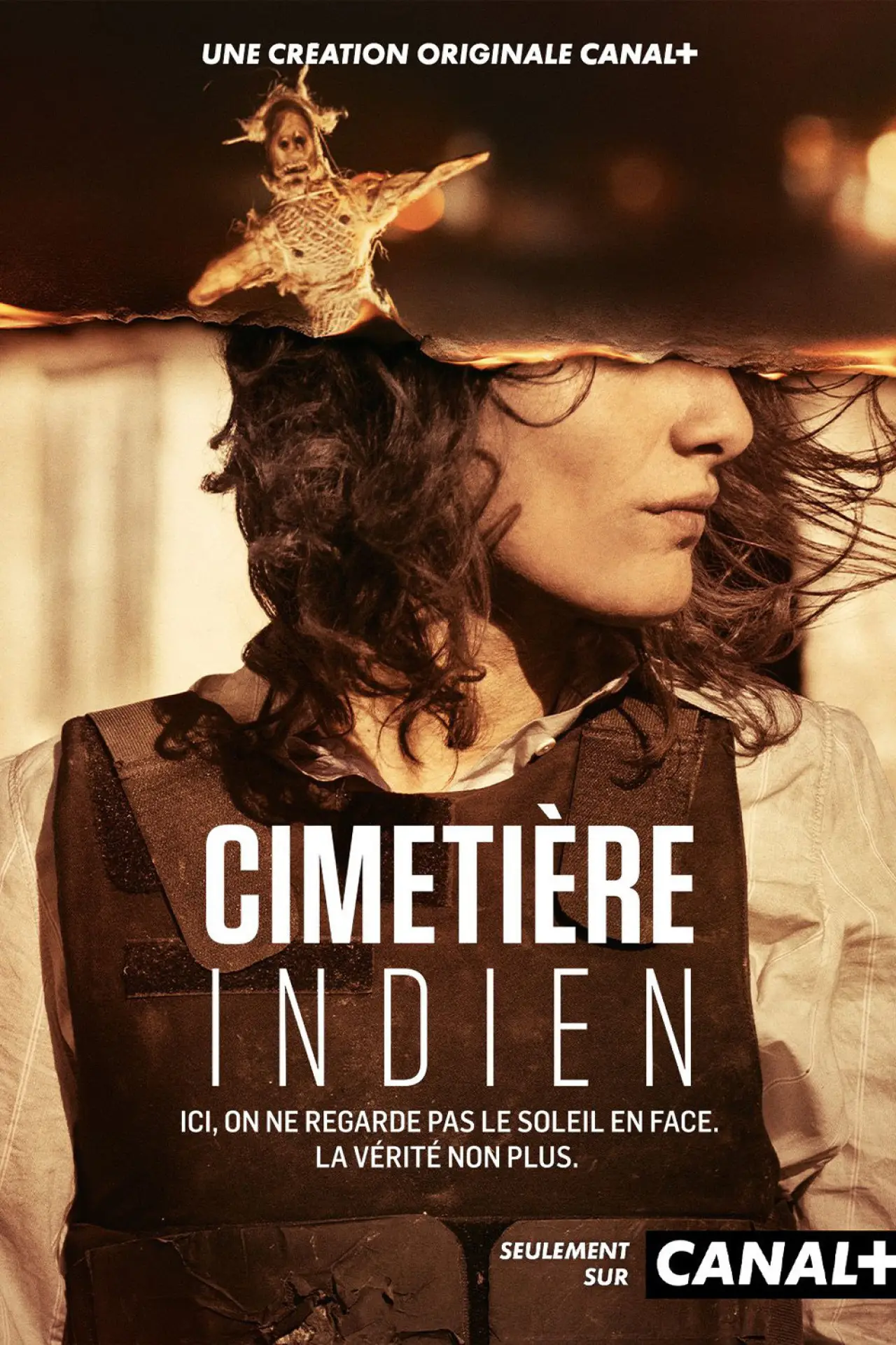 Plakat serialu "Cimetière indien"