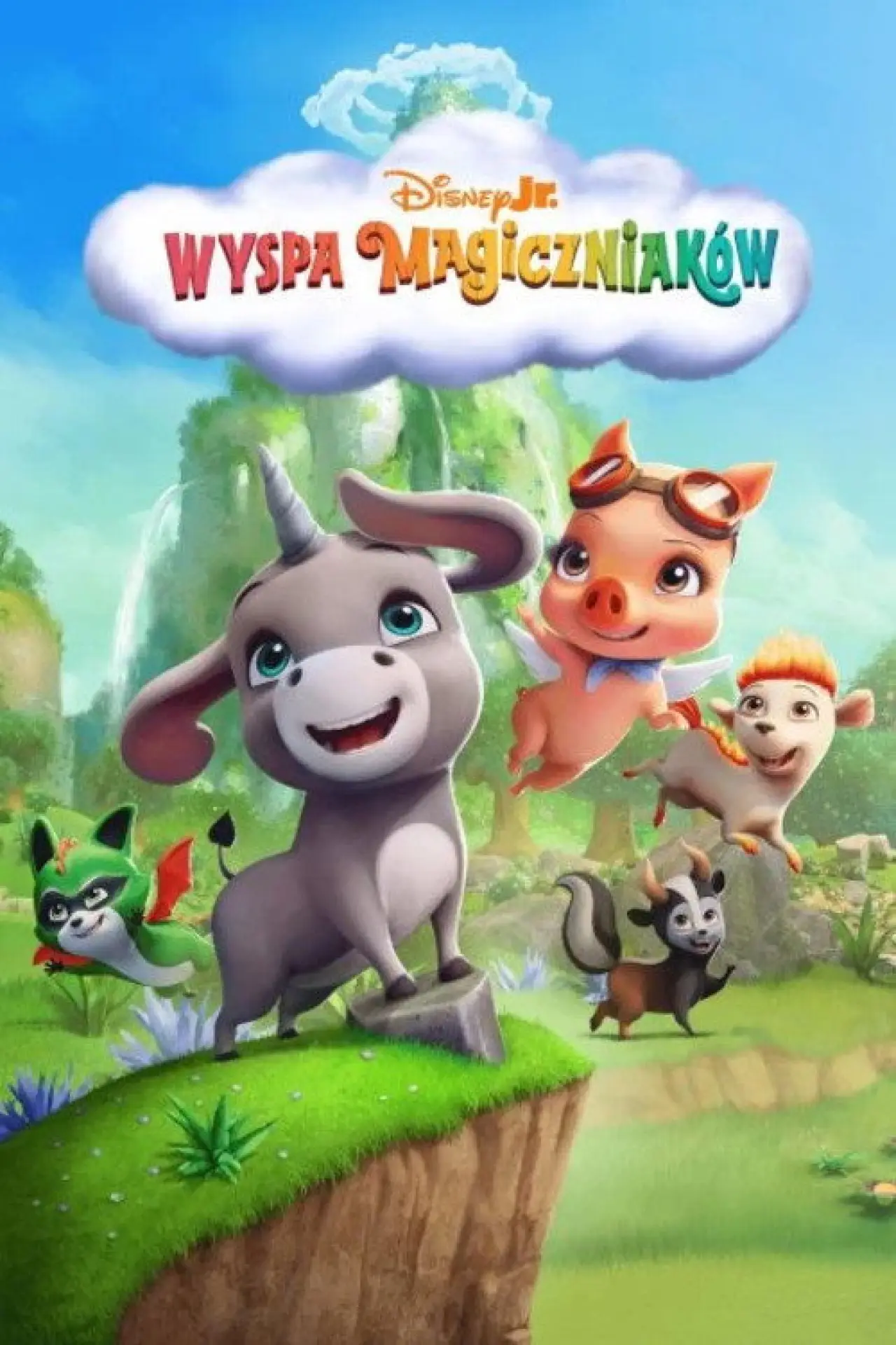Plakat serialu "Wyspa Magiczniaków"