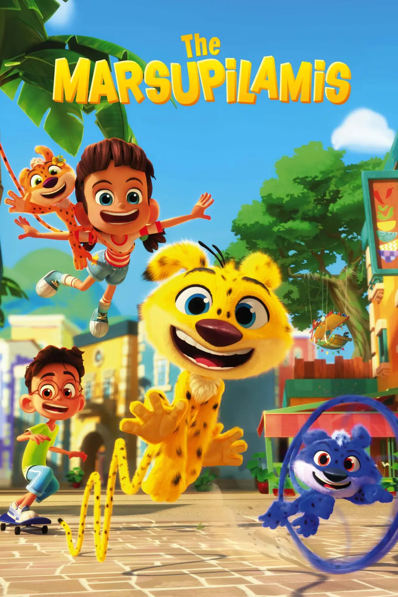 Plakat serialu "Marsupilami"