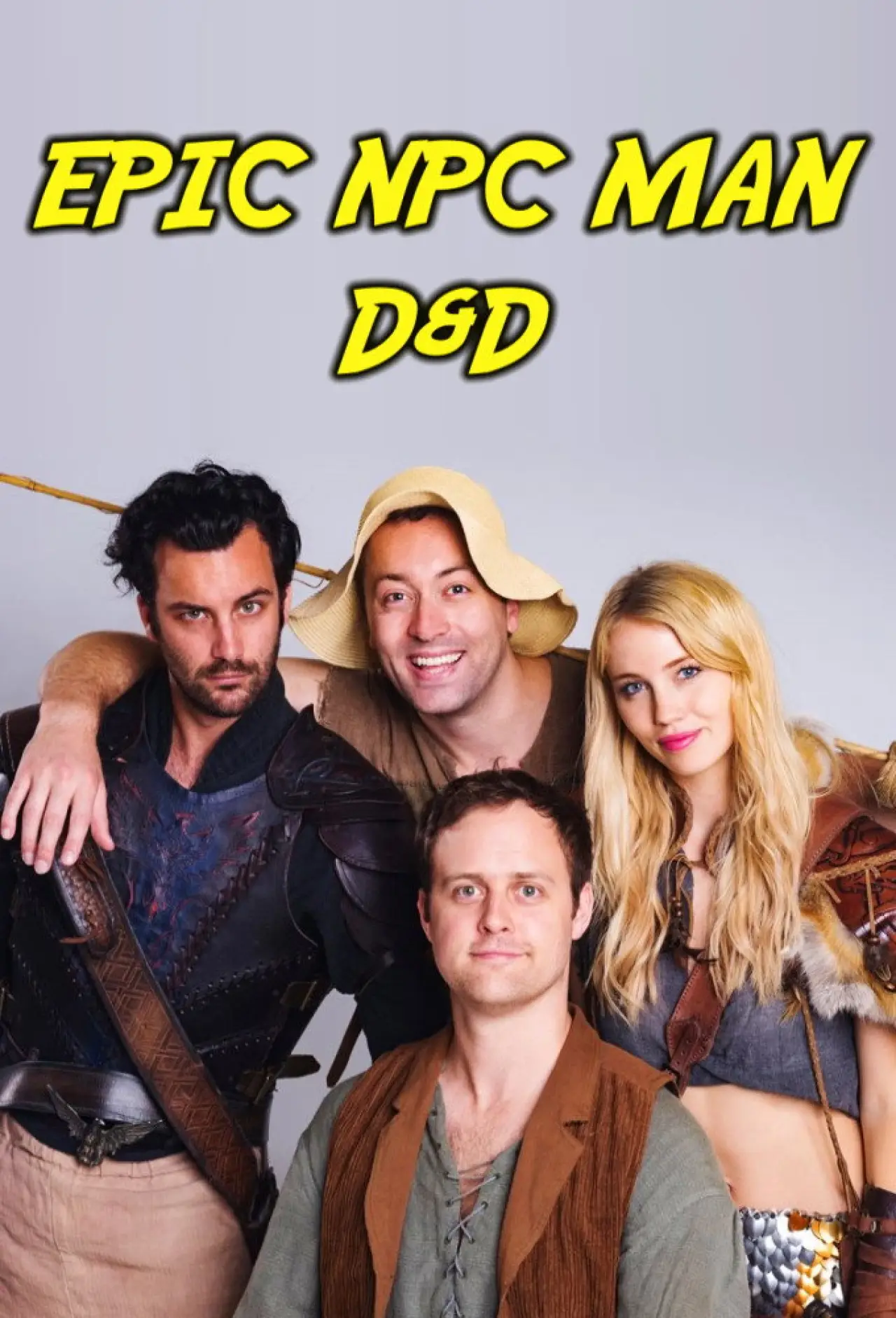 Plakat serialu "Epic NPC Man: Dungeons & Dragons"
