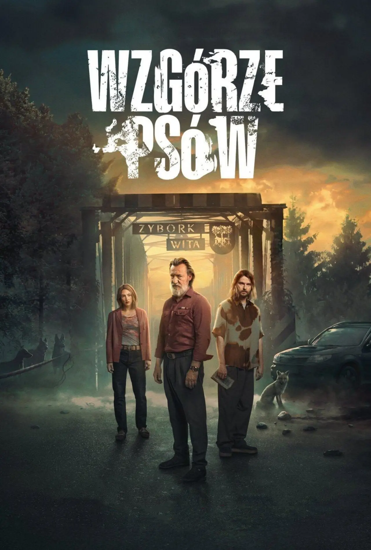Plakat serialu "Wzgórze psów"