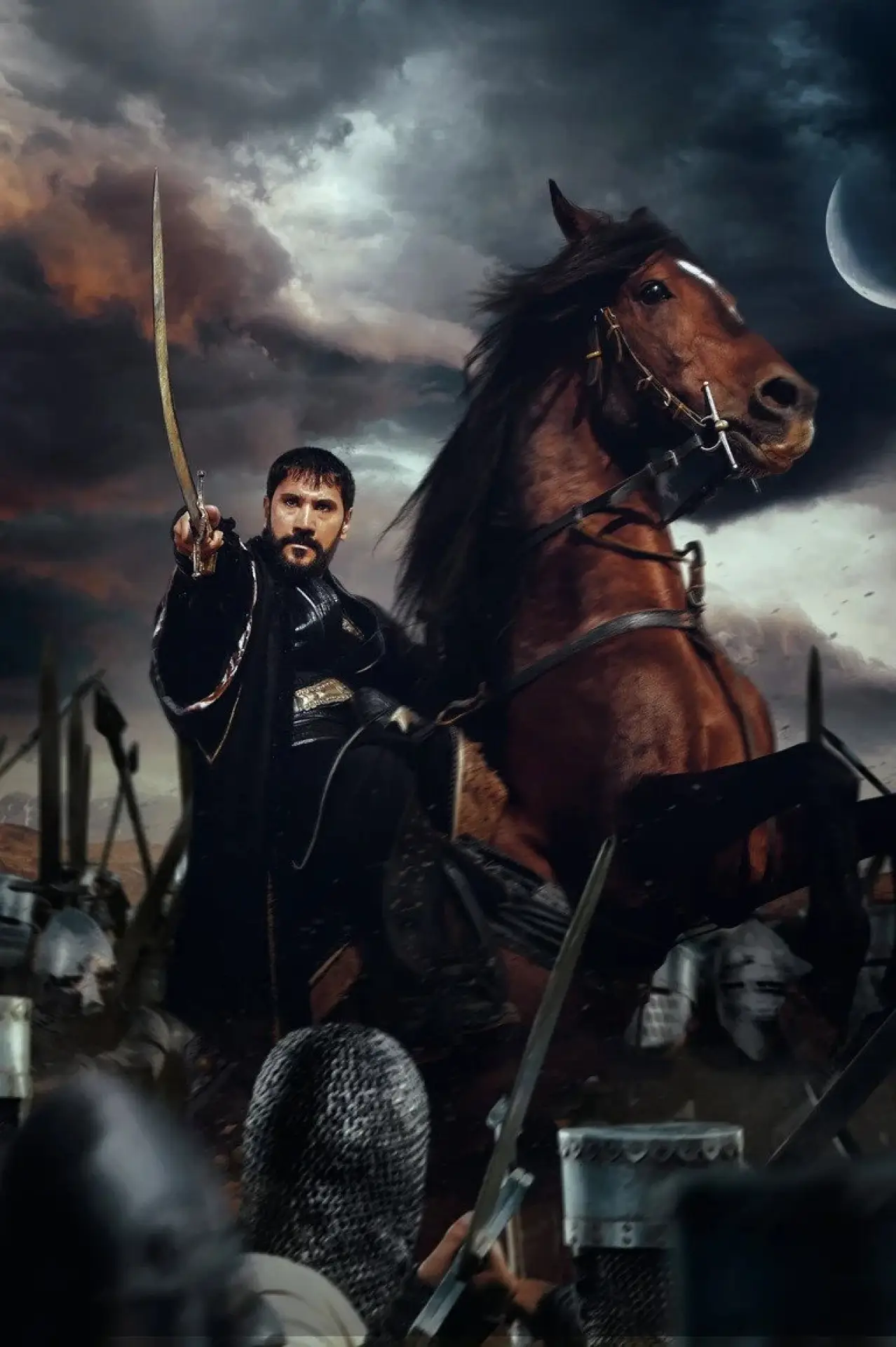 Plakat serialu "Kudüs Fatihi: Selahaddin Eyyubi"