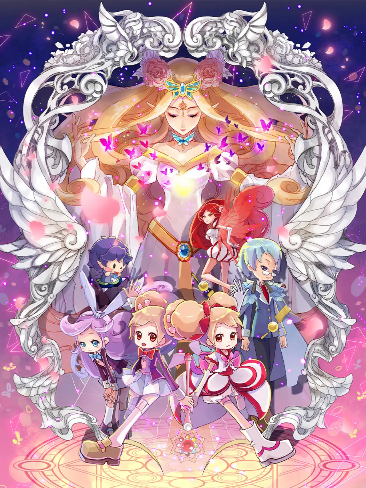 Plakat serialu "小花仙"