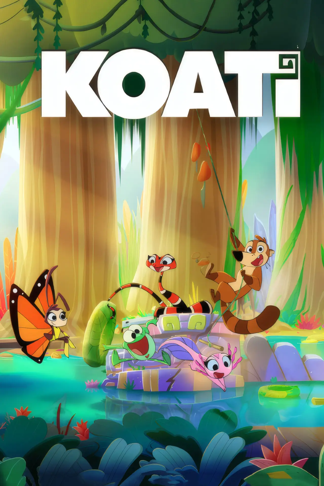 Plakat serialu "Koati"