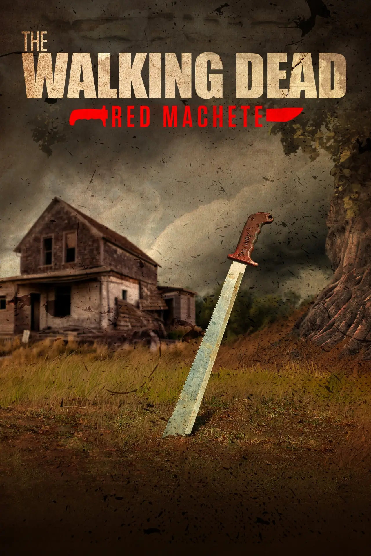 Plakat serialu "The Walking Dead: Czerwona maczeta"
