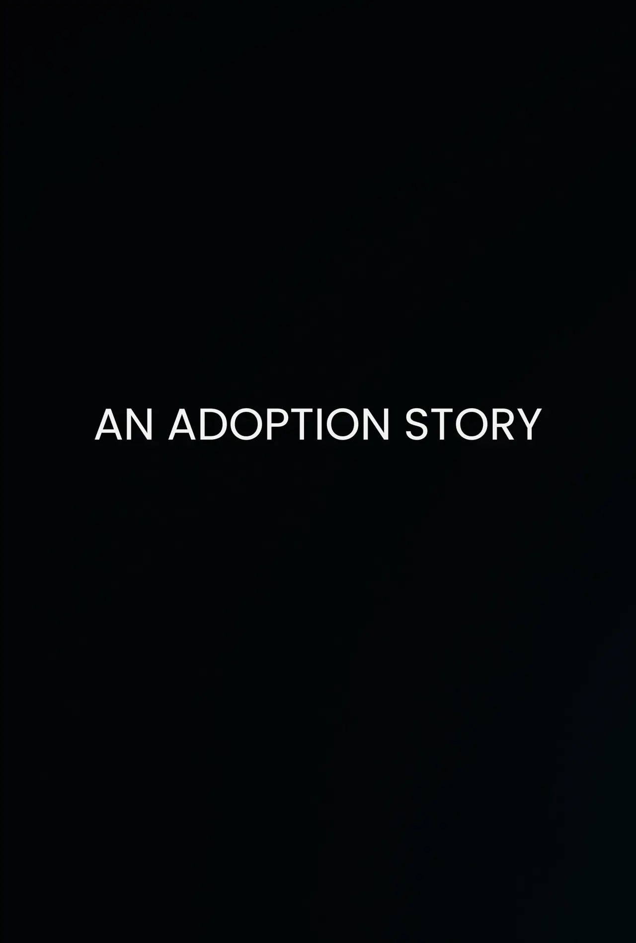 Plakat serialu "Historia adopcji"
