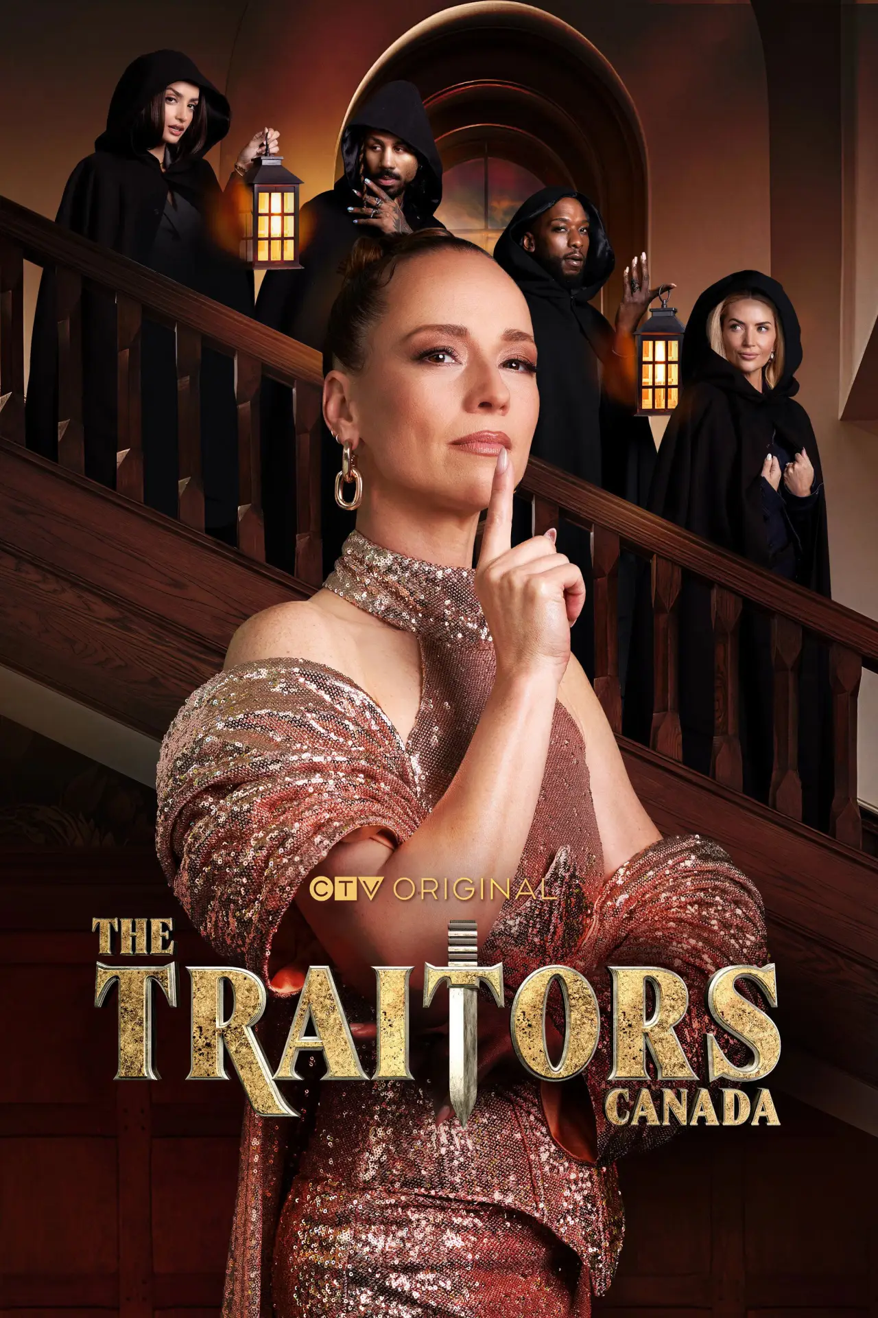 Plakat serialu "The Traitors Canada"
