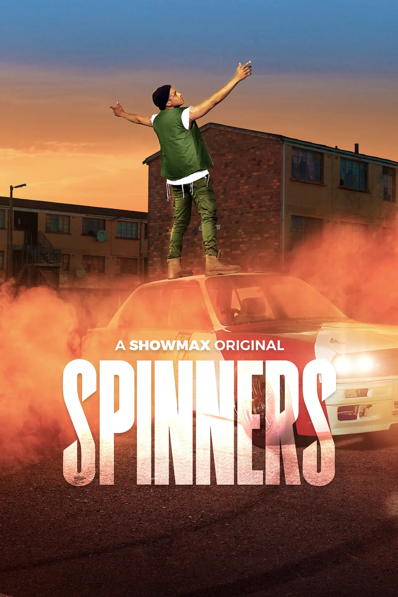 Plakat serialu "Spinners"
