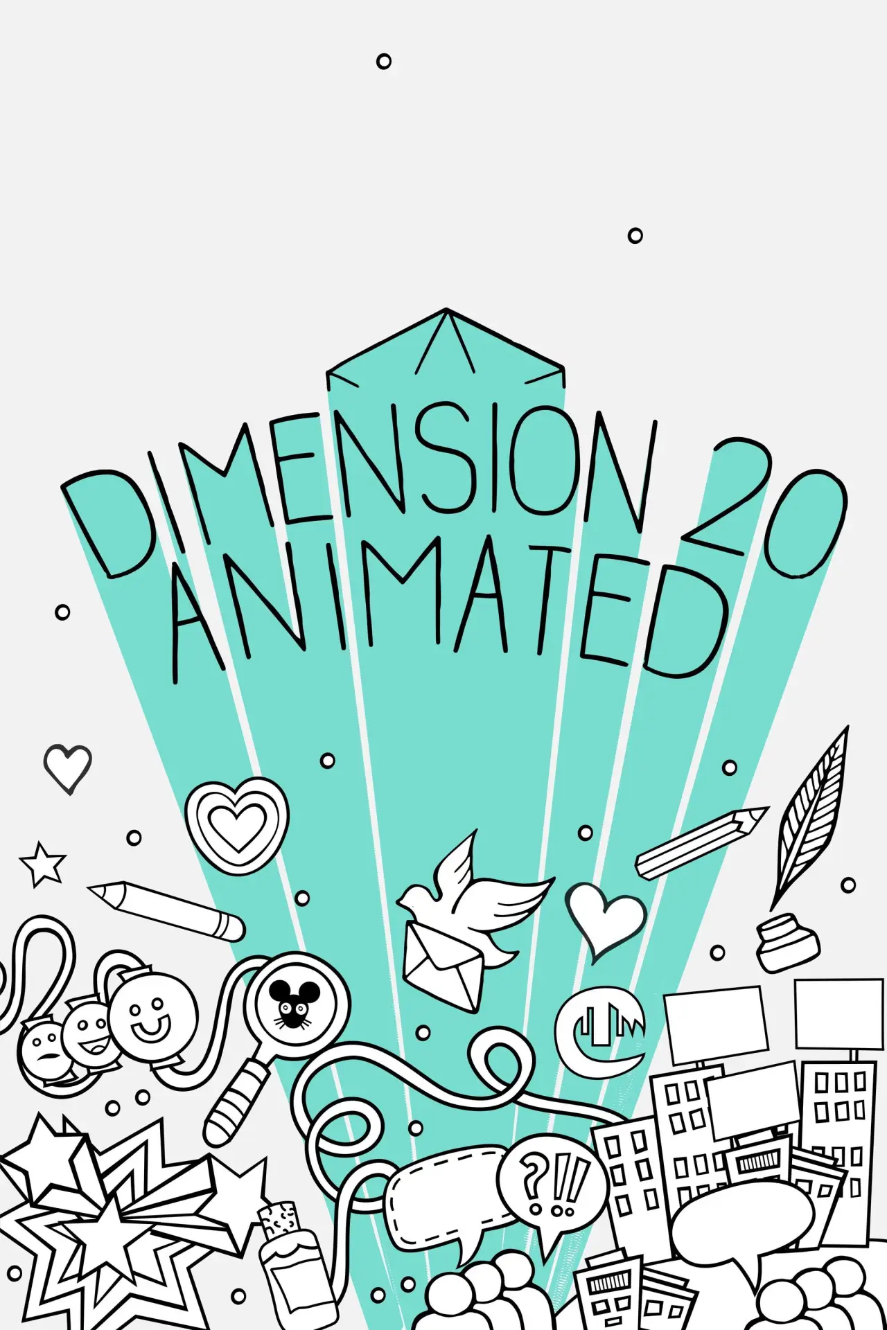 Plakat serialu "Dimension 20 Animated"
