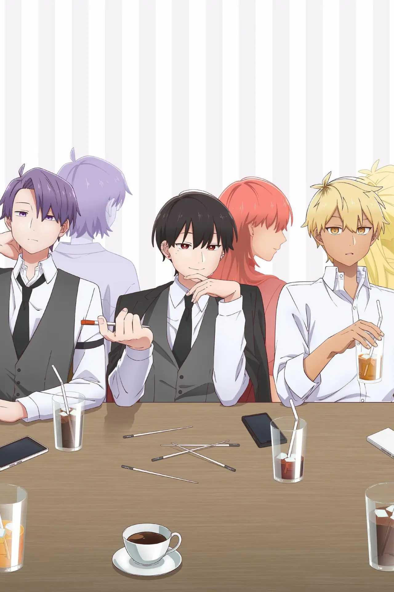 Постер к сериалу "Goukon ni Ittara Onna ga Inakatta Hanashi"