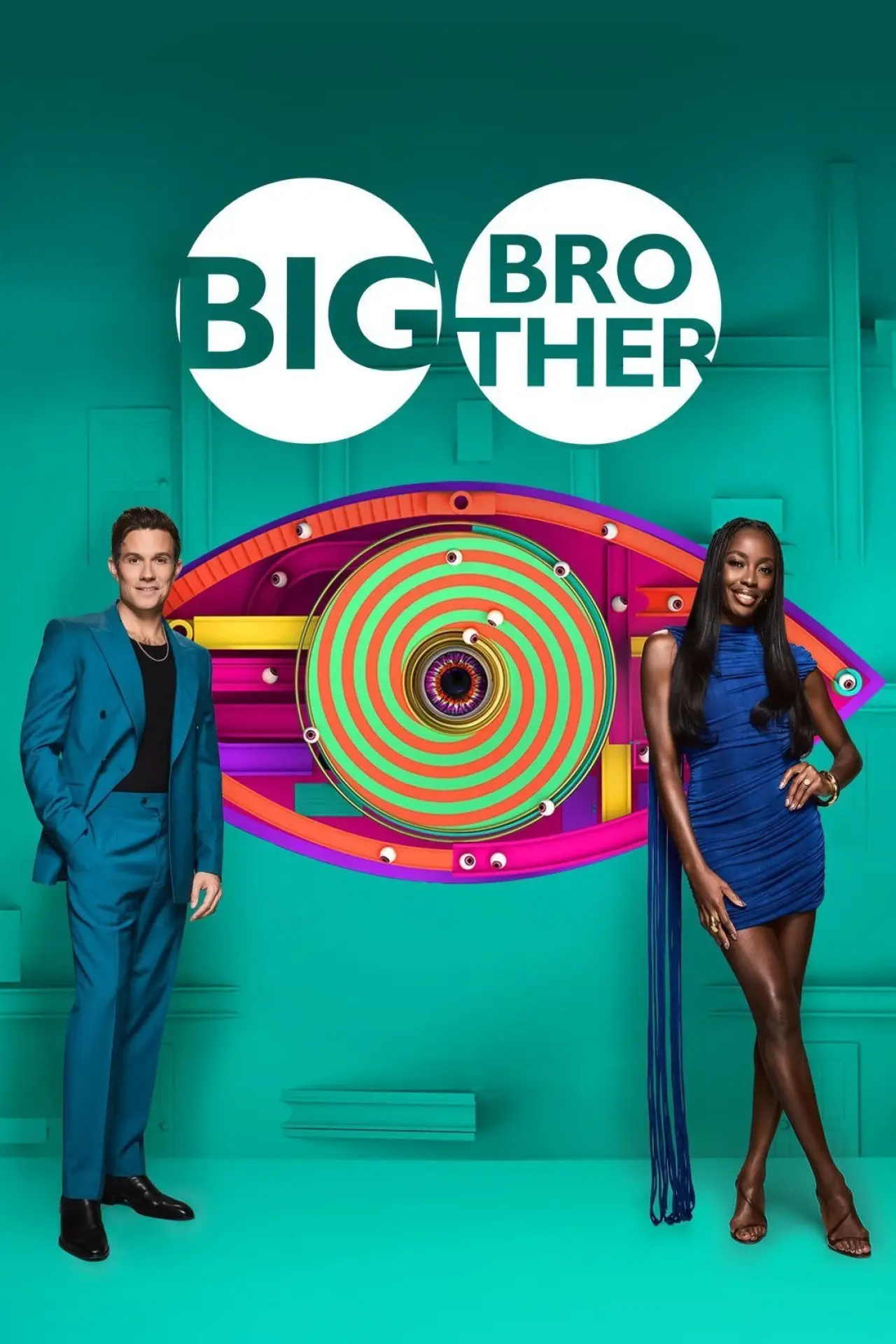Plakat serialu "Big Brother"
