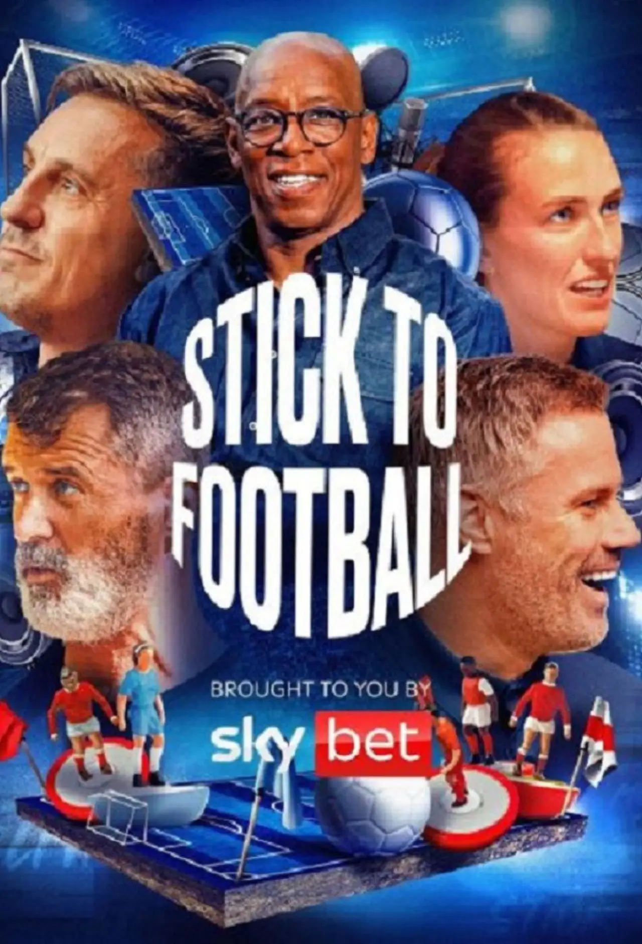 Plakat serialu "Trzymaj się piłki"