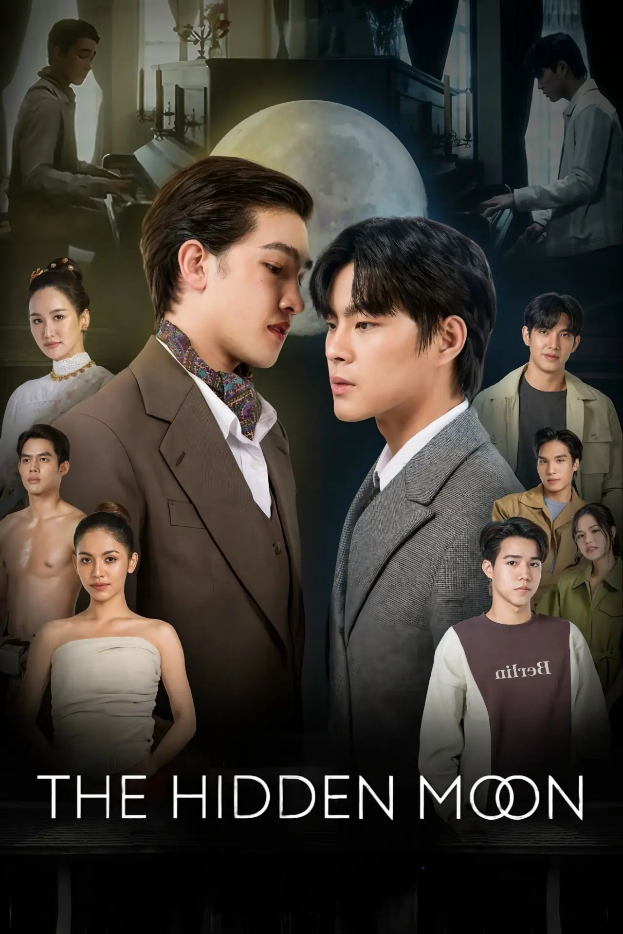 Plakat serialu "เดือนพราง THE HIDDEN MOON"