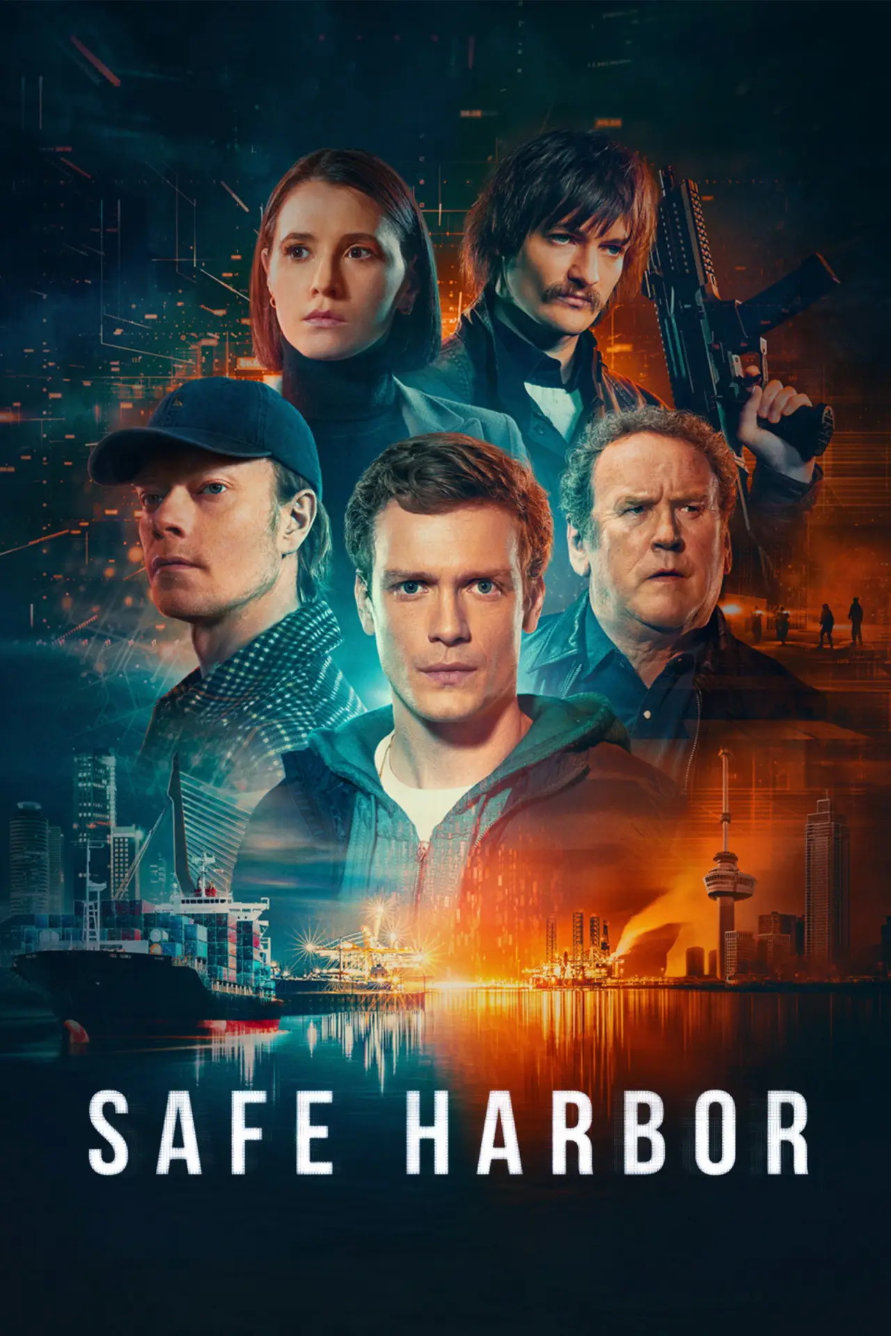 Plakat serialu "Safe Harbor"