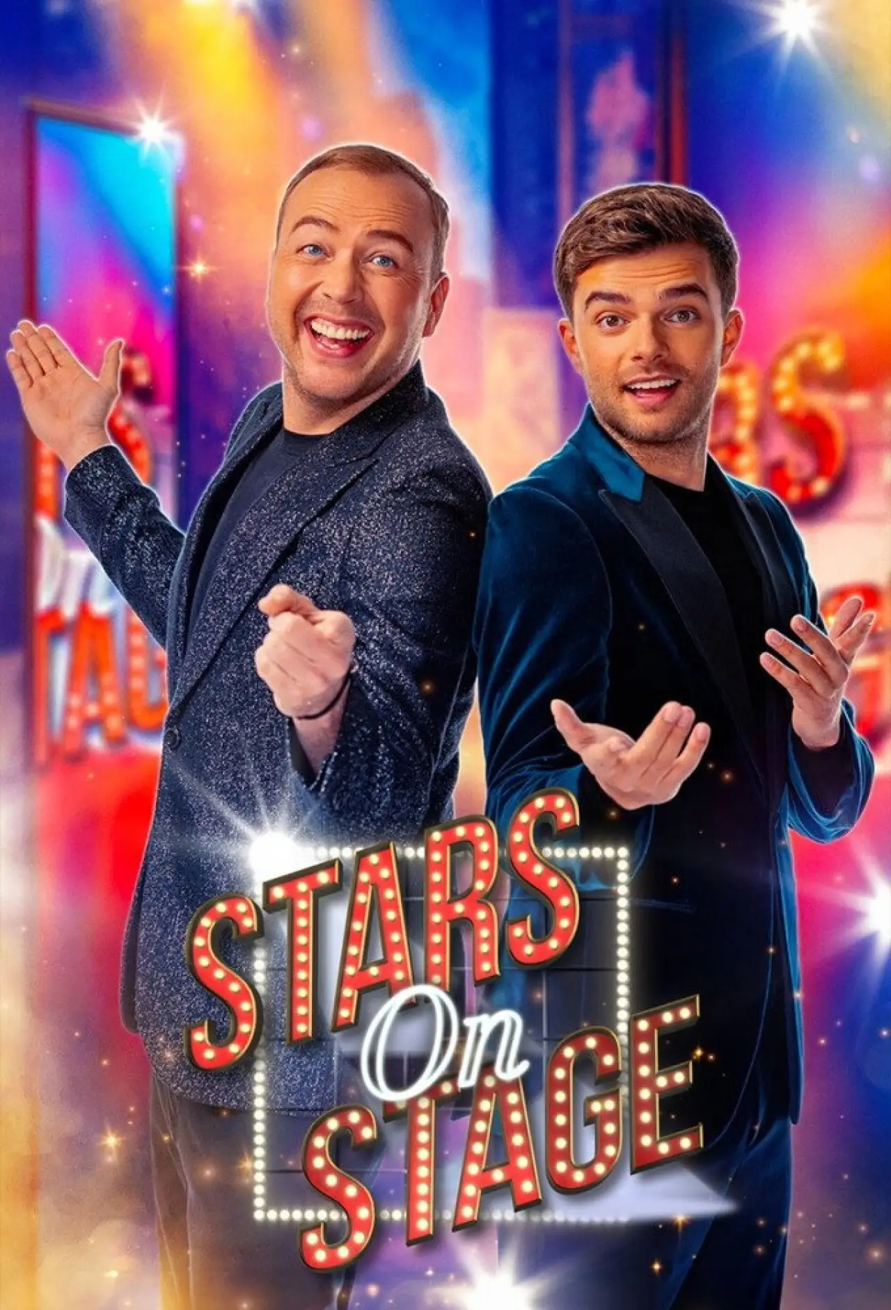Plakat serialu "Stars on Stage"