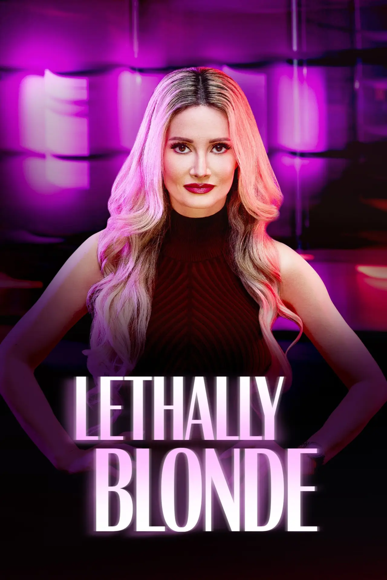 Plakat serialu "Zabójczy Blond"