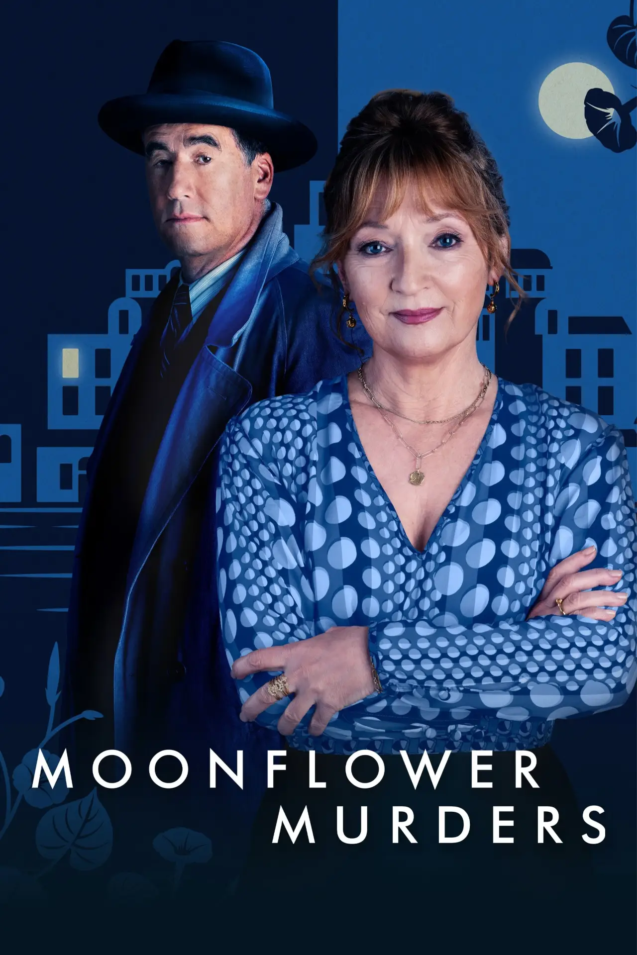 Plakat serialu "Moonflower Murders"