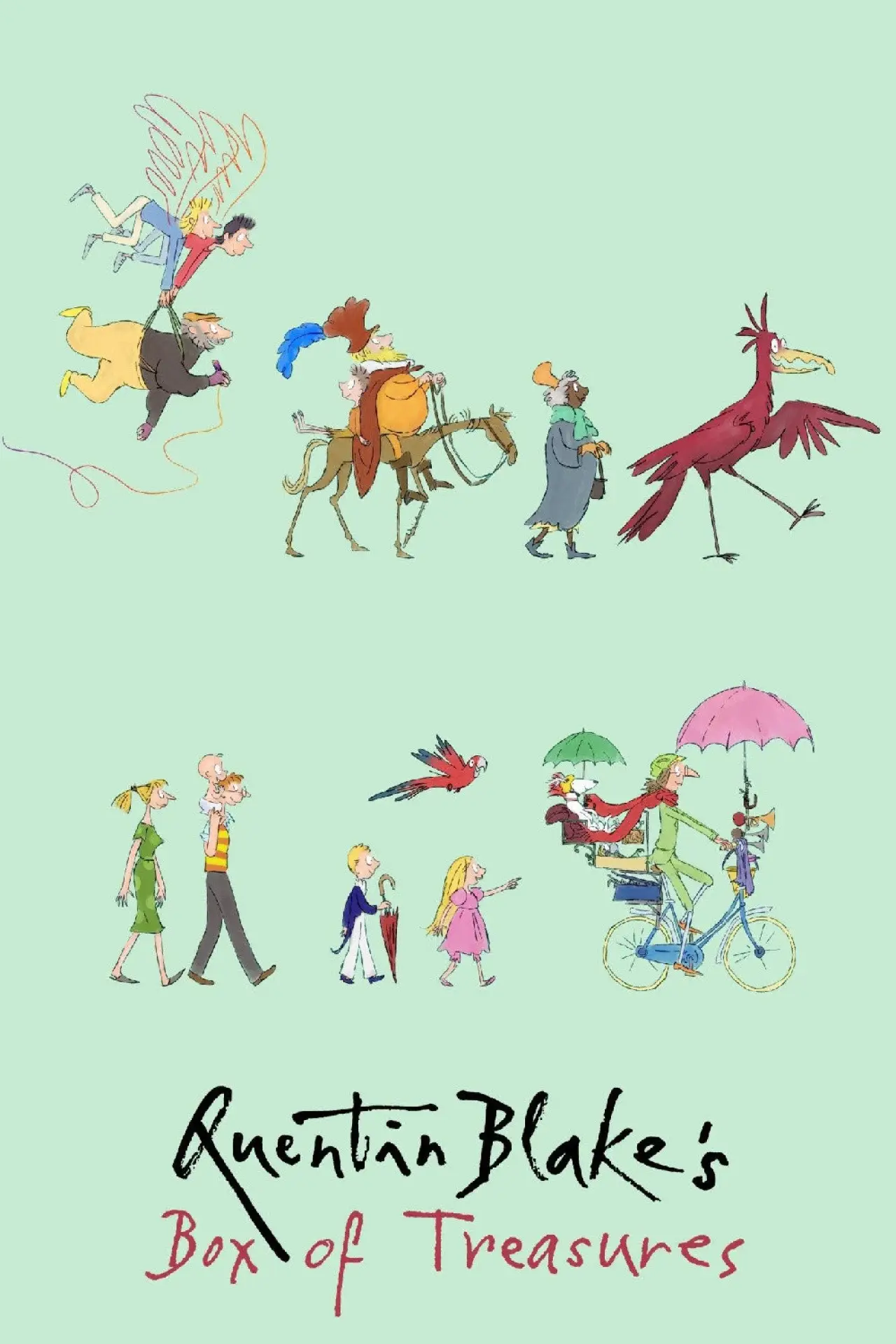Plakat serialu "Skarbiec Quentina Blake