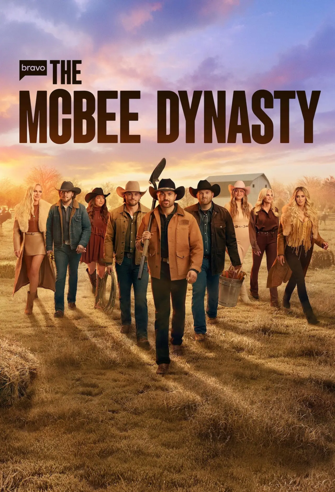 Plakat serialu "The McBee Dynasty: Real American Cowboys"