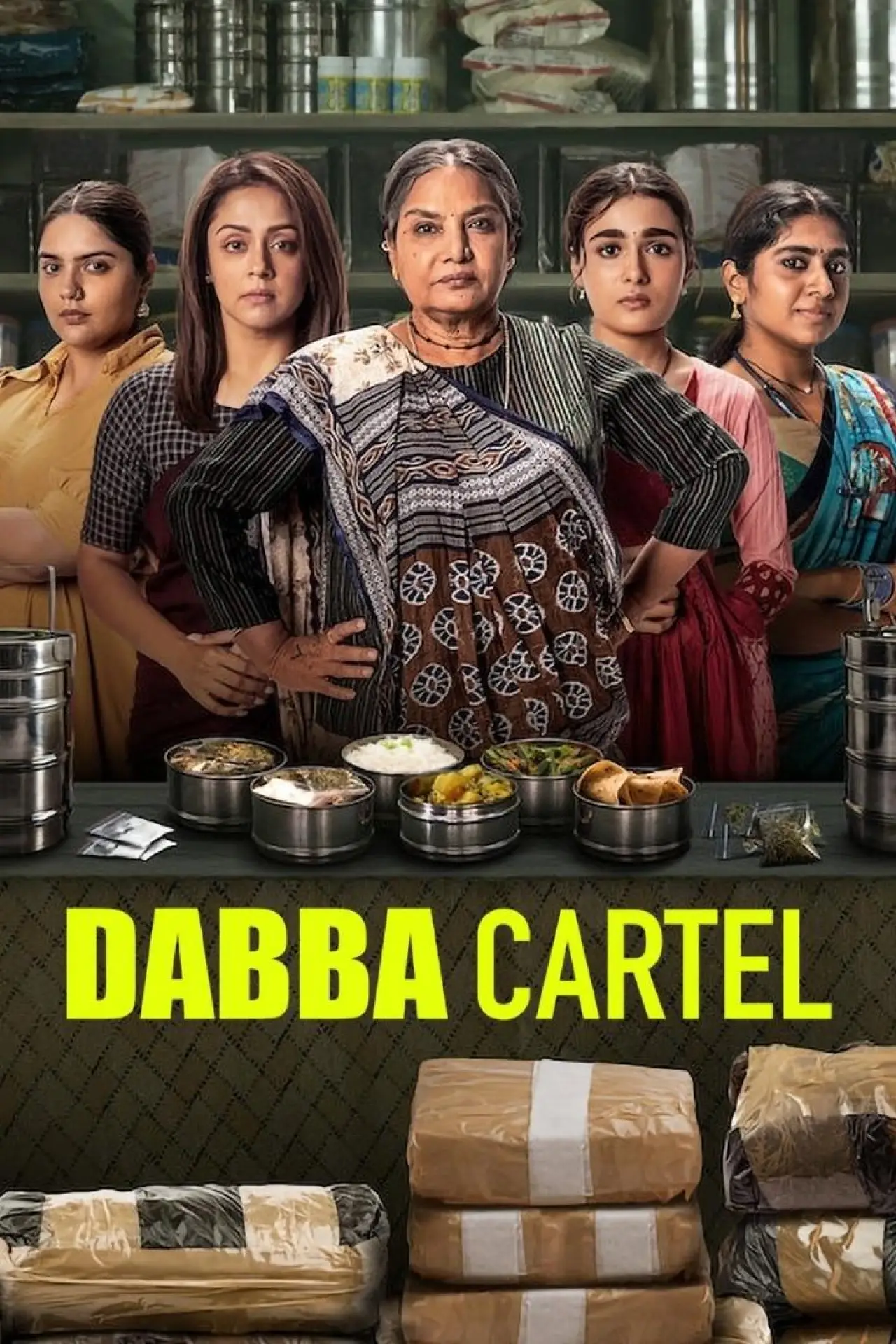 Plakat serialu "Dabba Cartel"