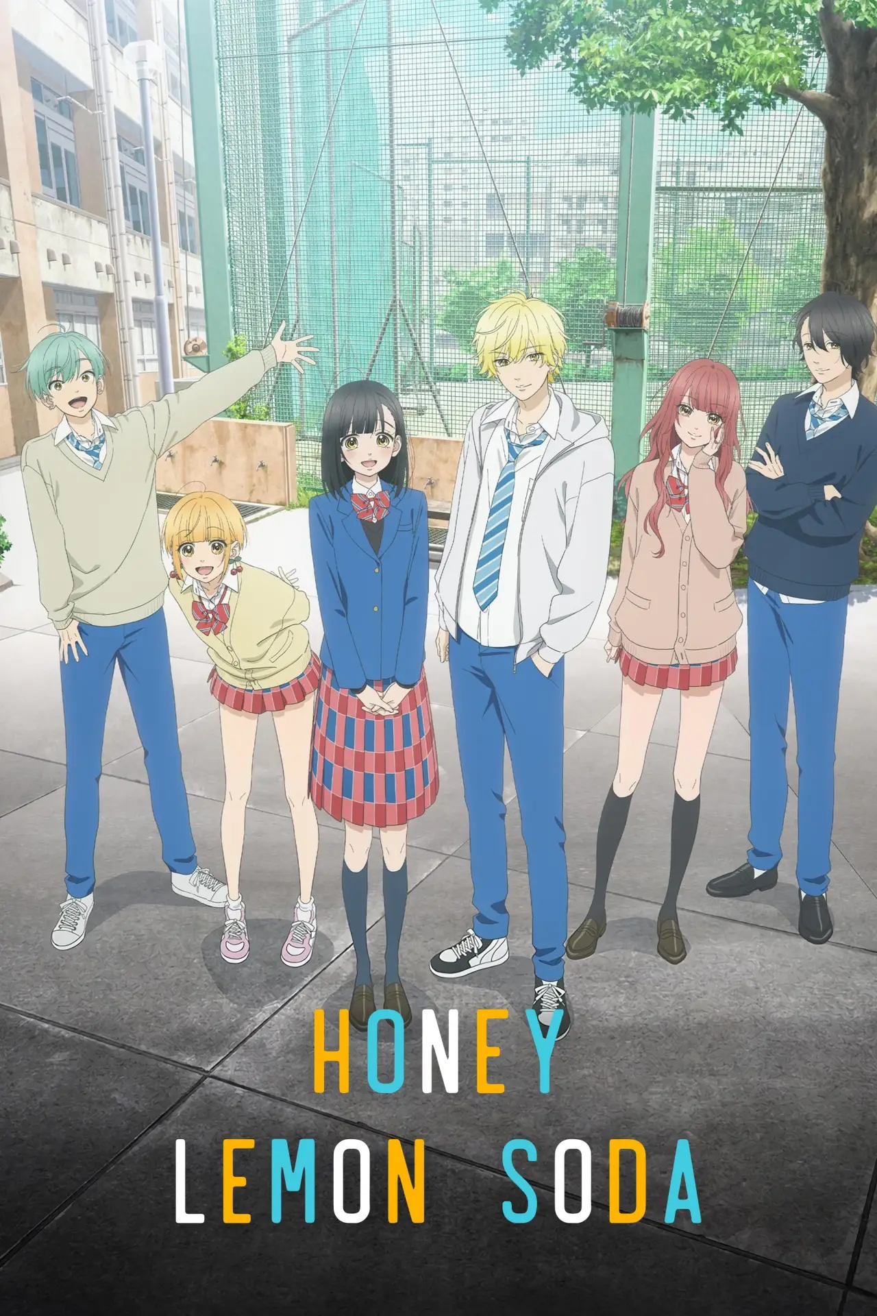 Plakat serialu "Honey Lemon Soda"