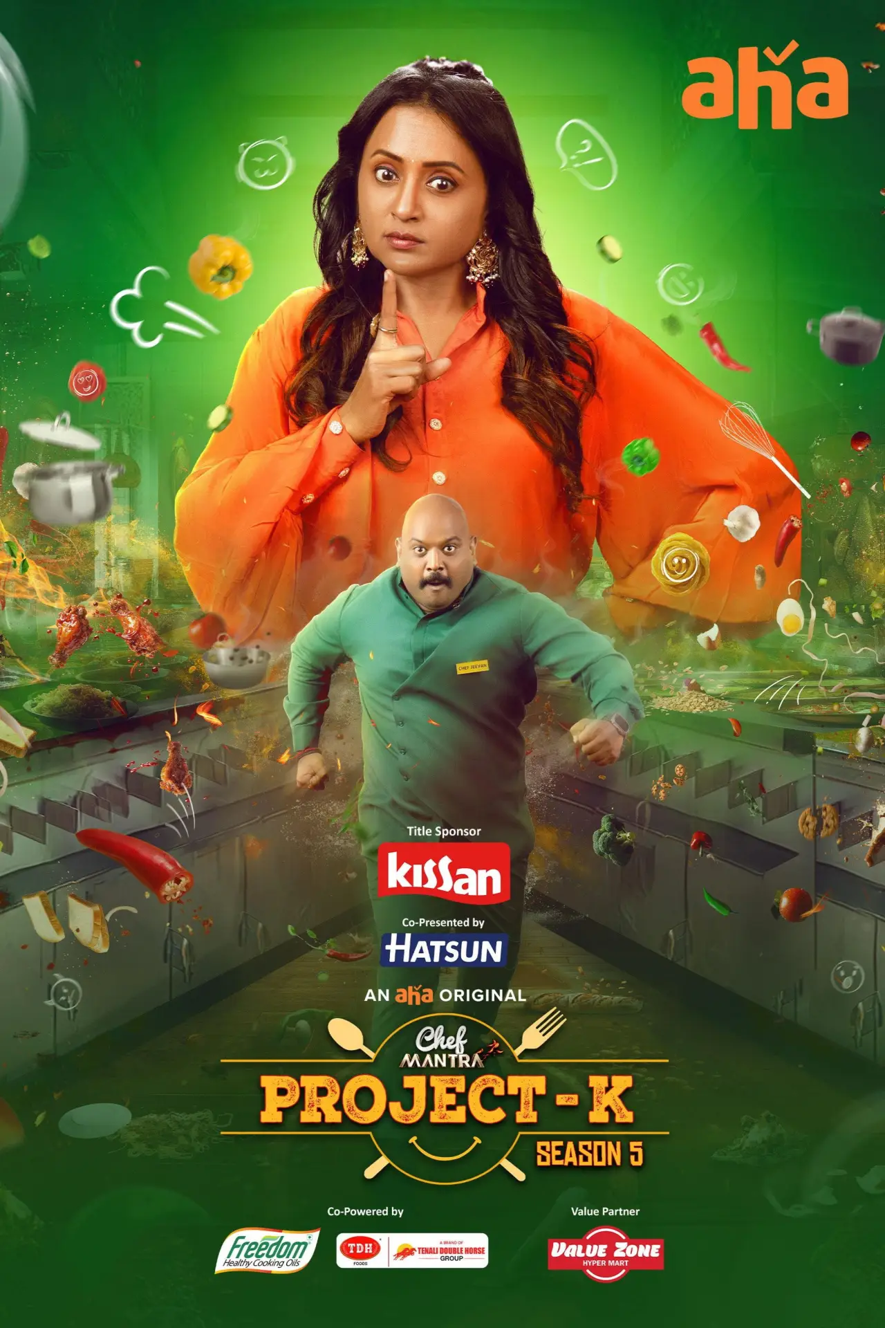 Plakat serialu "Chef Mantra"