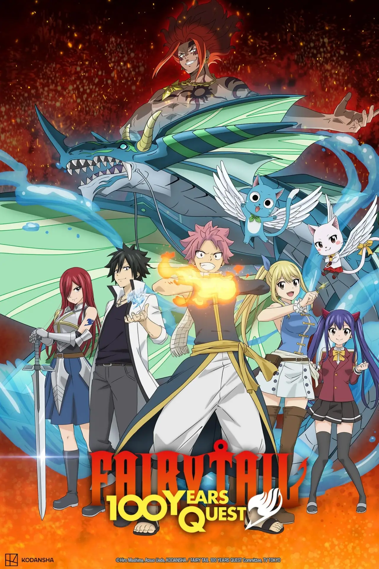 Постер к сериалу "Fairy Tail: 100 Years Quest"