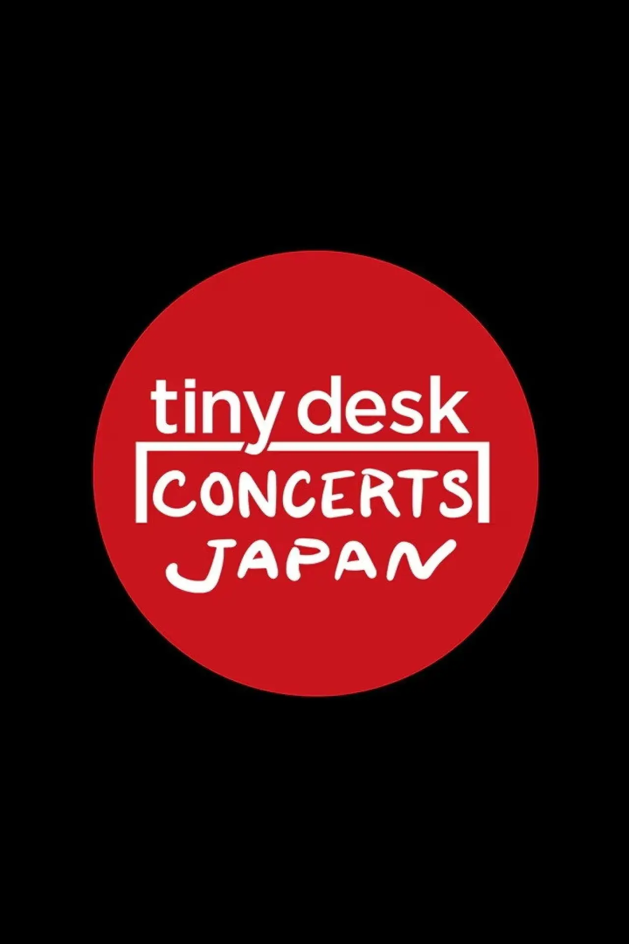 Plakat serialu "tiny desk concerts JAPAN"