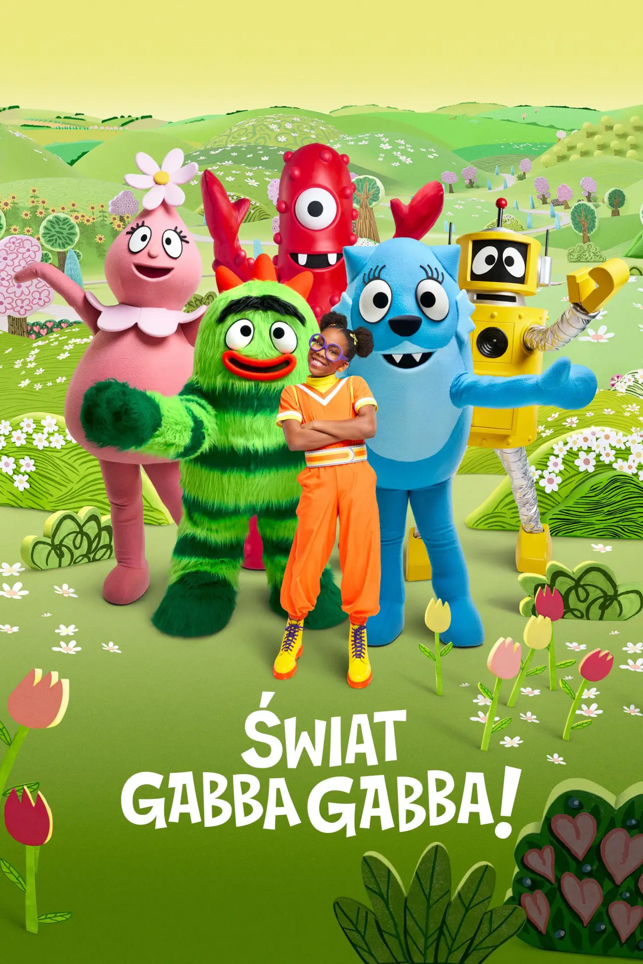 Plakat serialu "Świat Gabba Gabba!"
