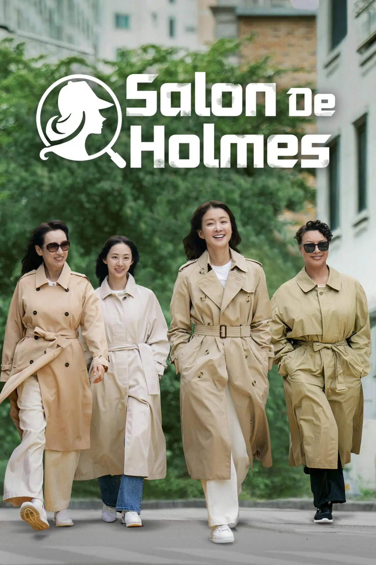 Plakat serialu "Salon De Holmes"