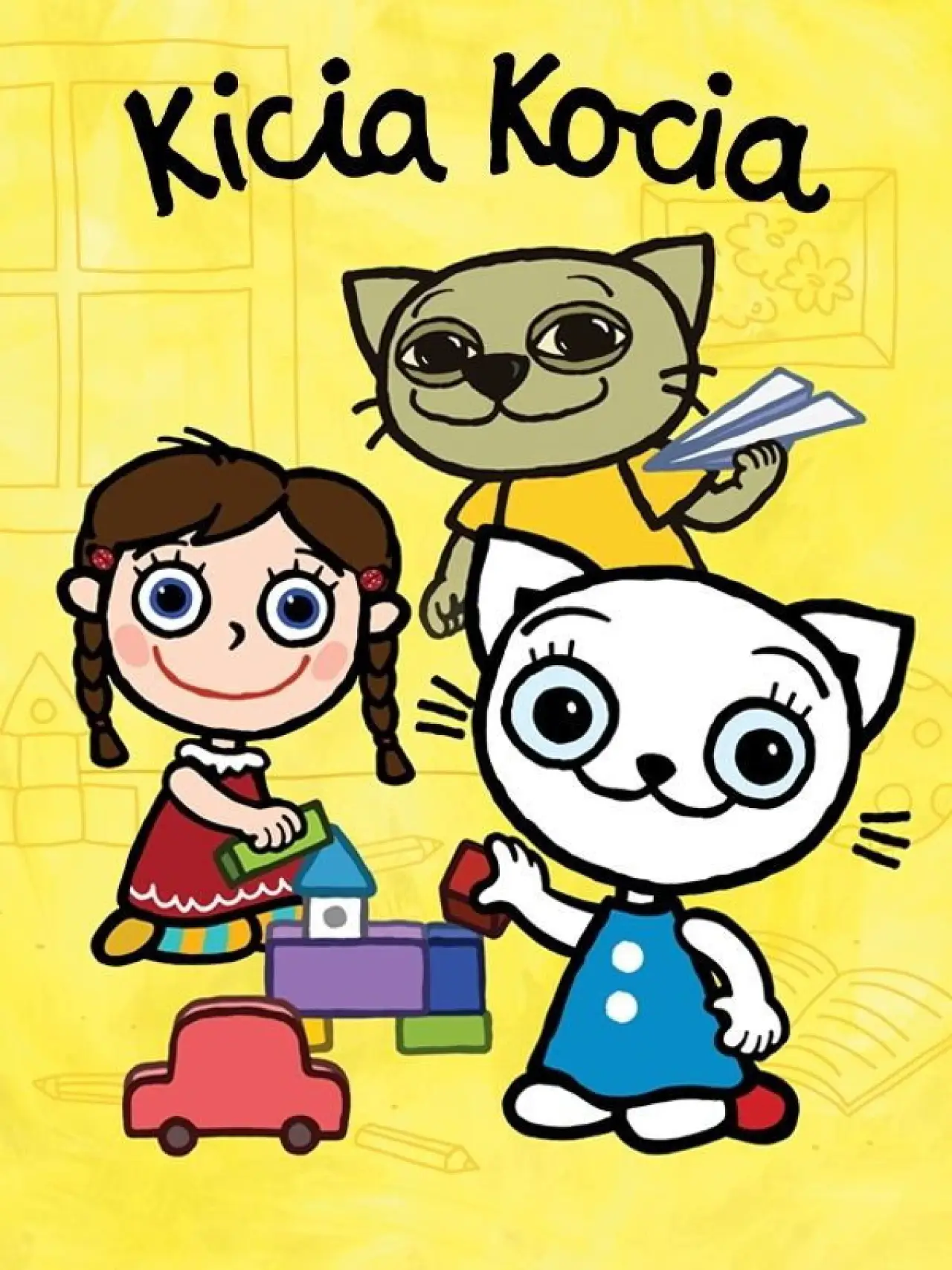 Plakat serialu "Kicia Kocia"