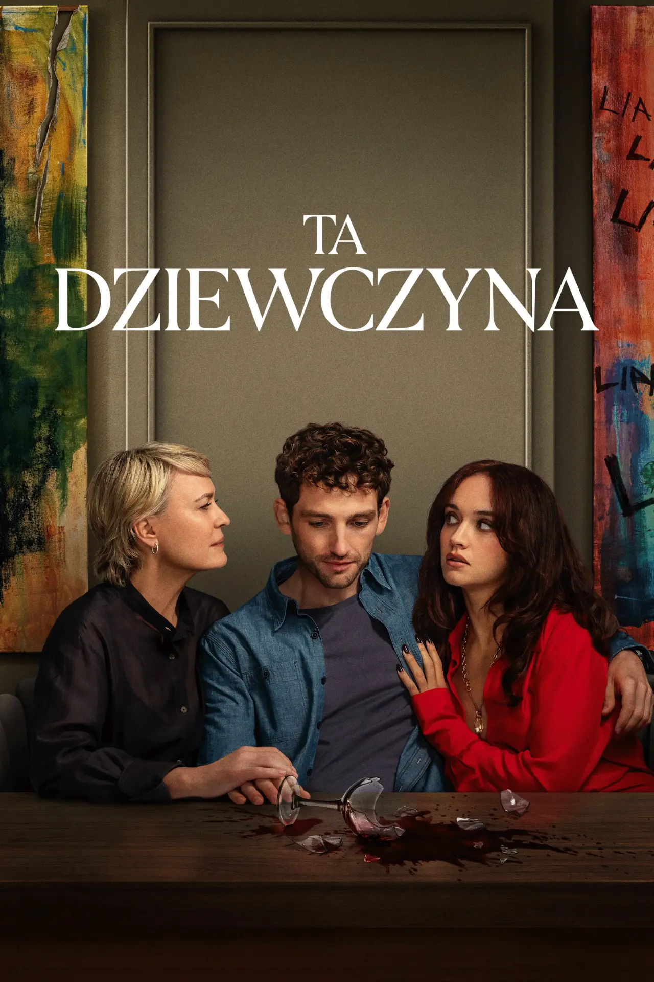 Plakat serialu "Ta dziewczyna"