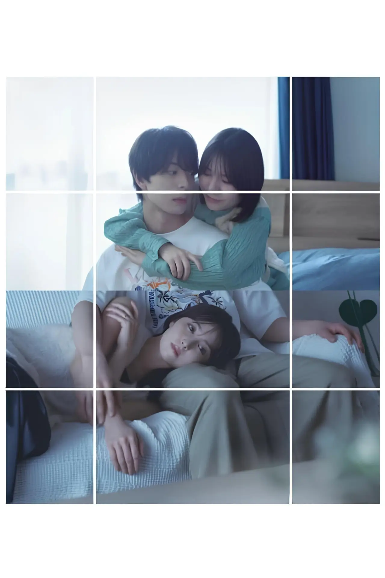 Plakat serialu "Sacchan, Boku wa"