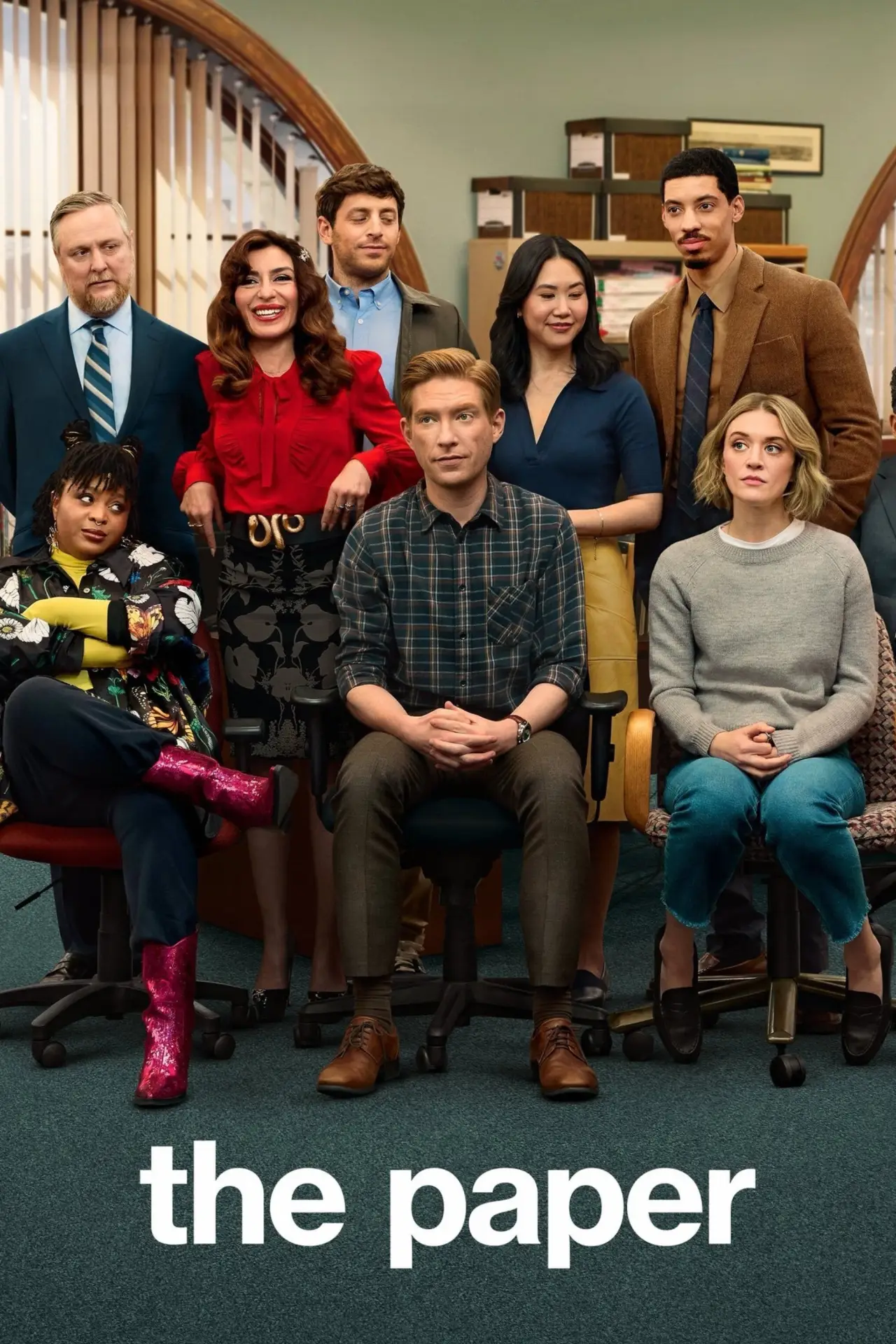 Постер к сериалу "The Paper"