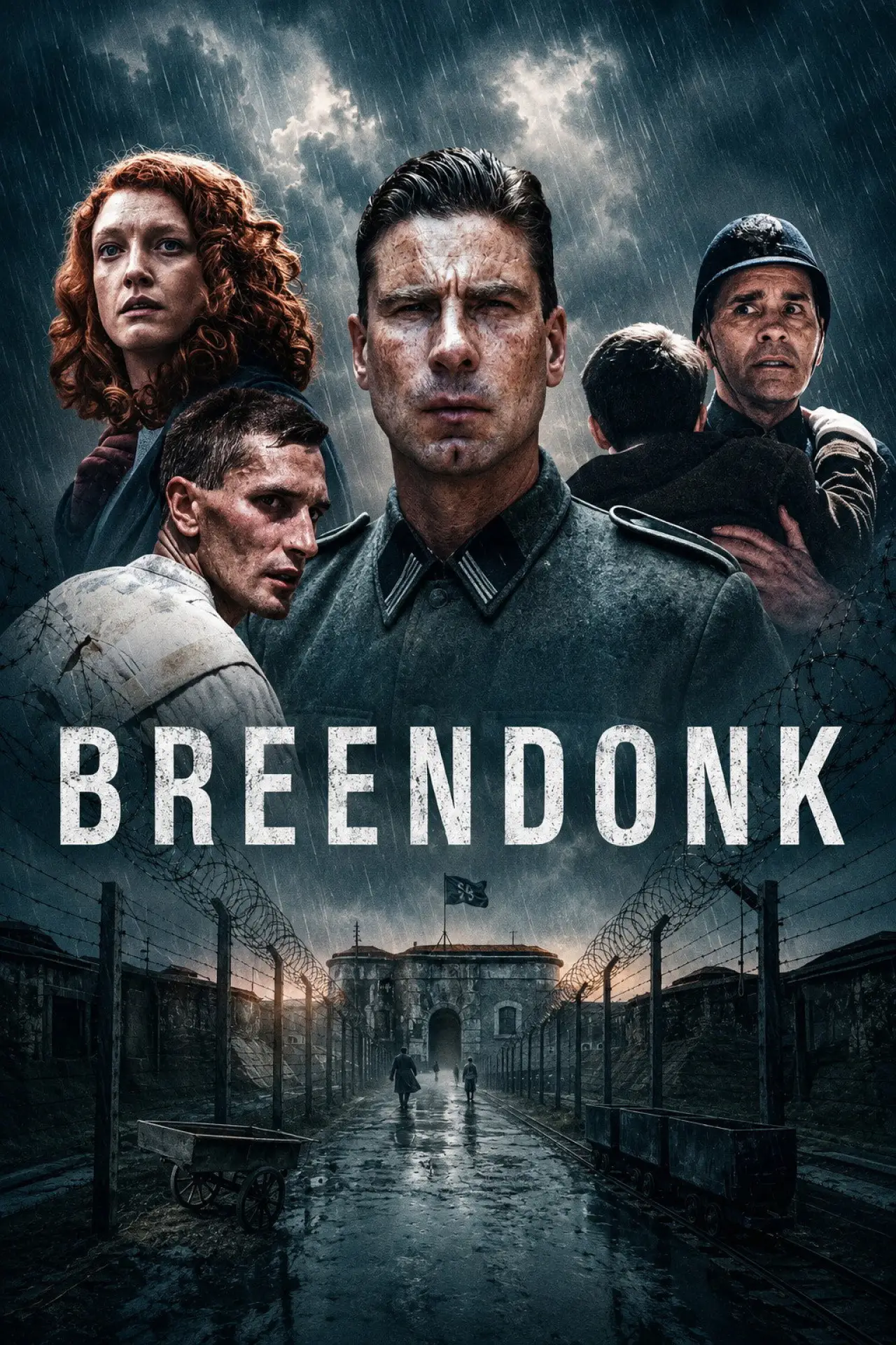 Plakat serialu "Breendonk"