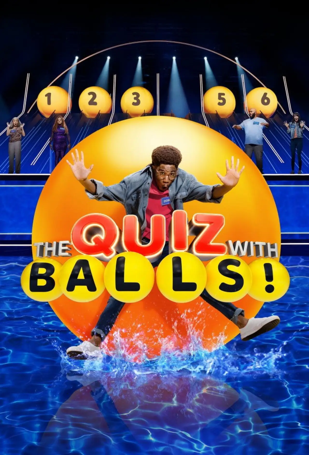 Plakat serialu "The Quiz with Balls"