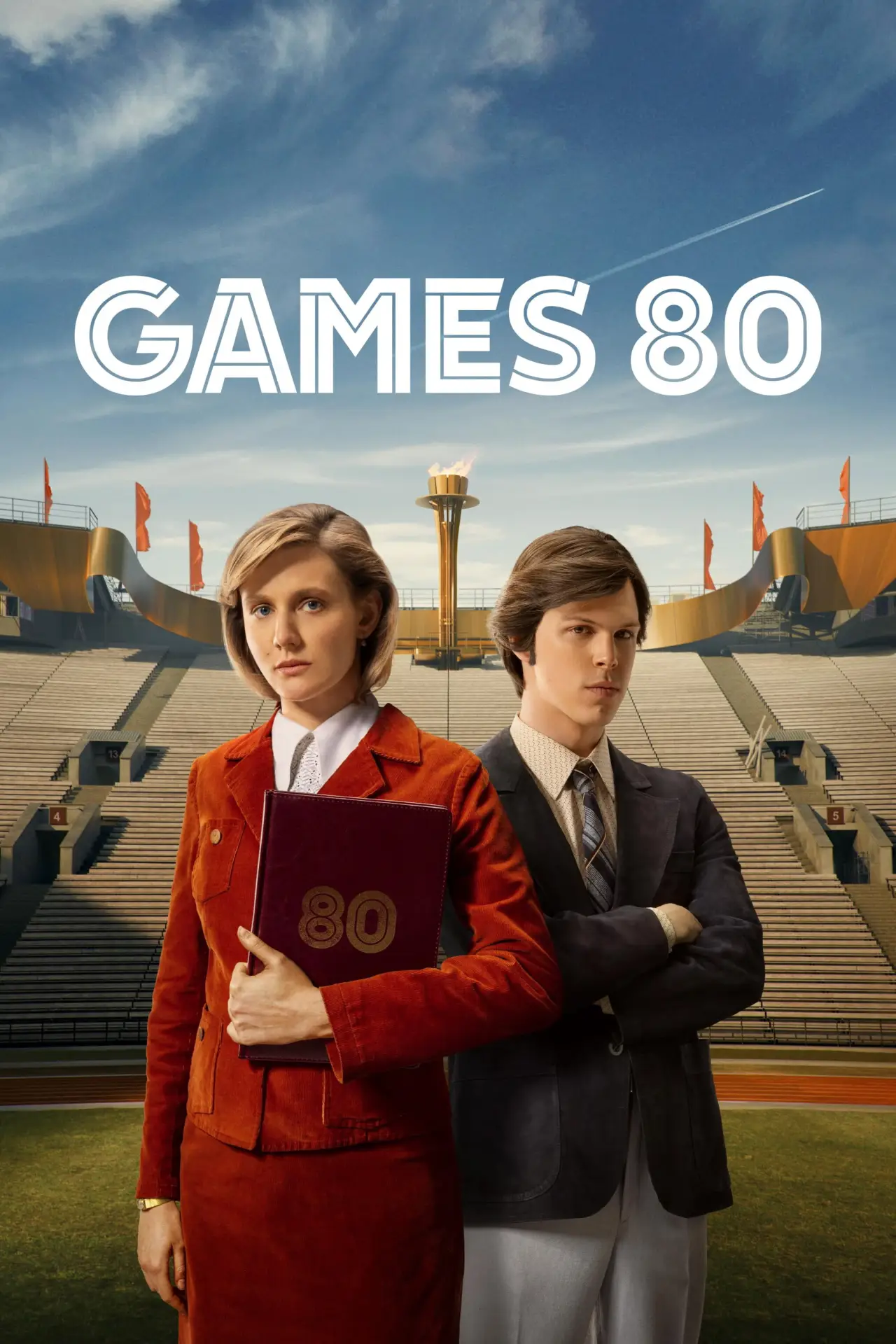 Plakat serialu "Gry 80"