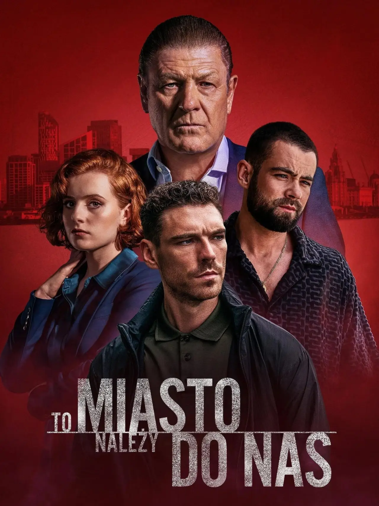 Plakat serialu "To miasto należy do nas"