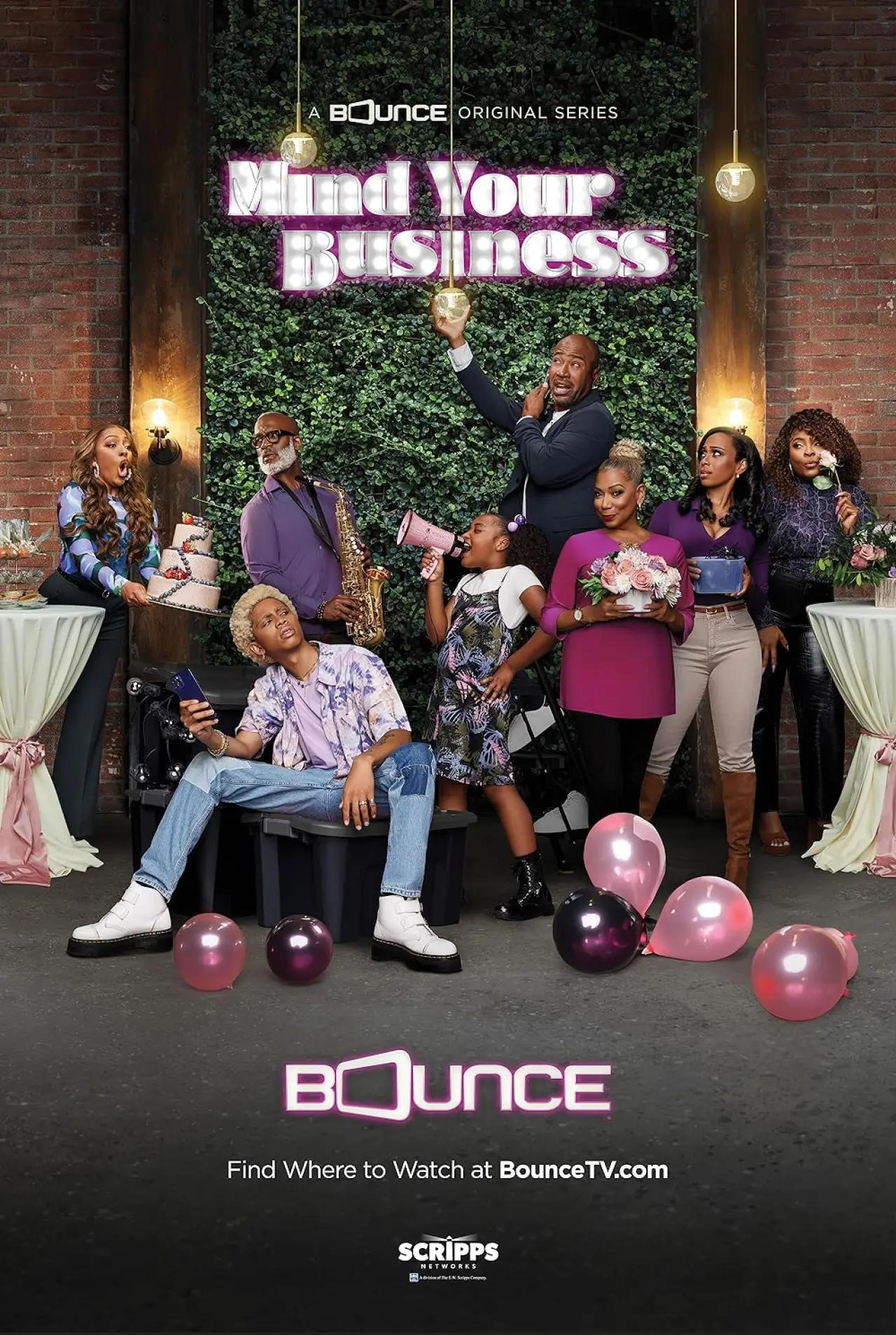Plakat serialu "Mind Your Business"