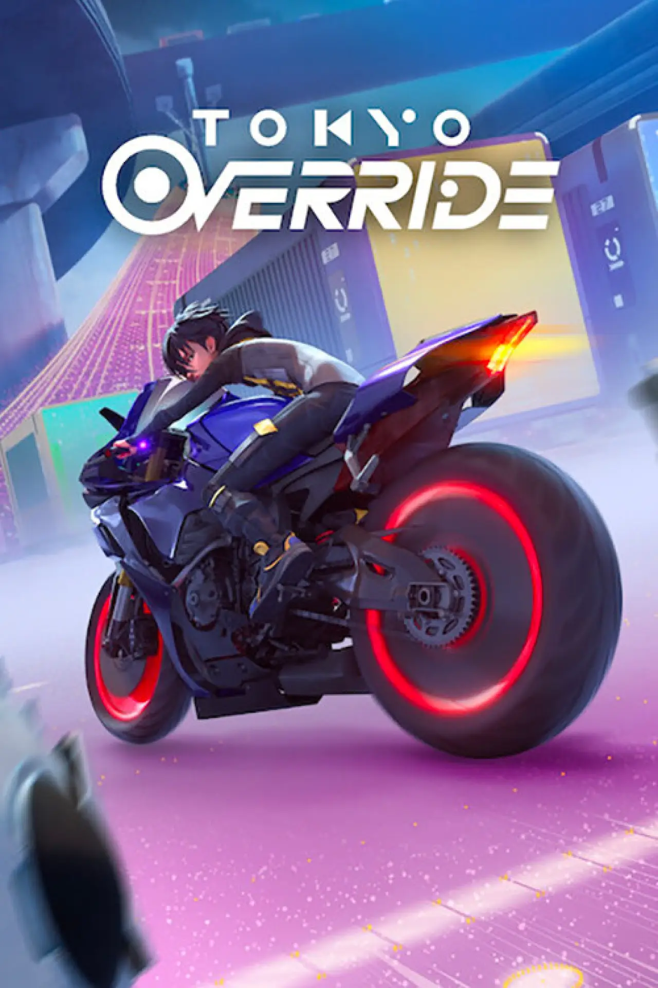 Plakat serialu "Tokyo Override"