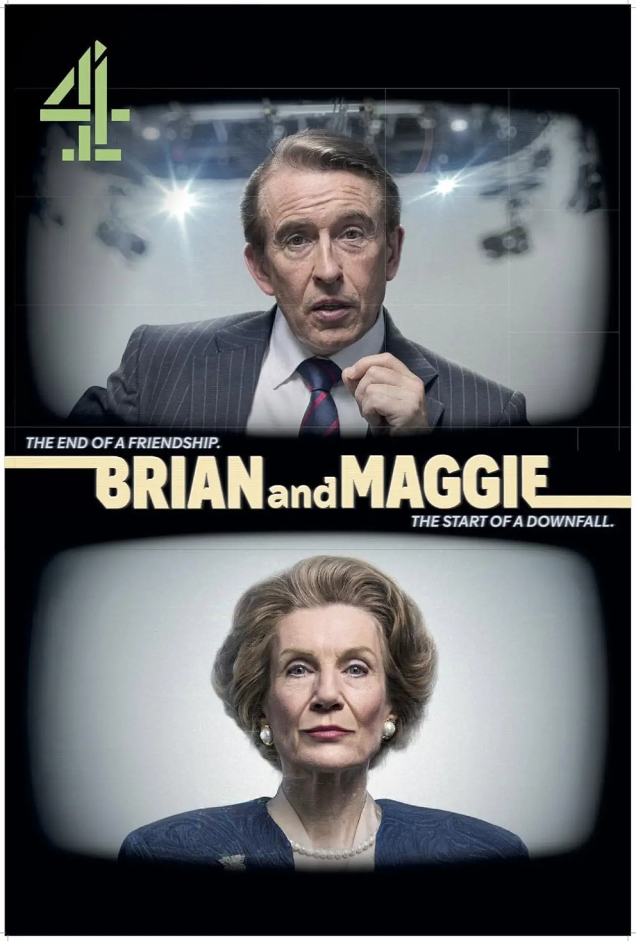 Plakat serialu "Brian i Maggie"