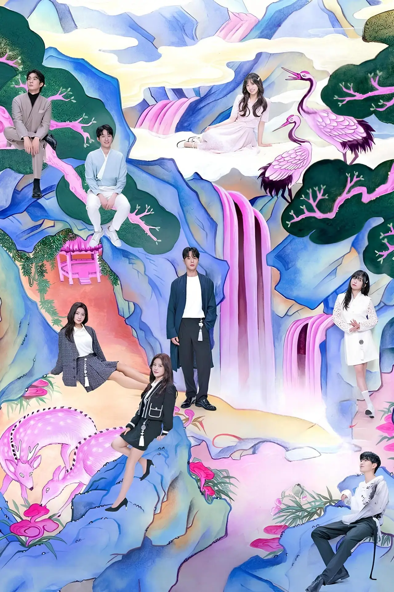 Plakat serialu "신들린 연애"